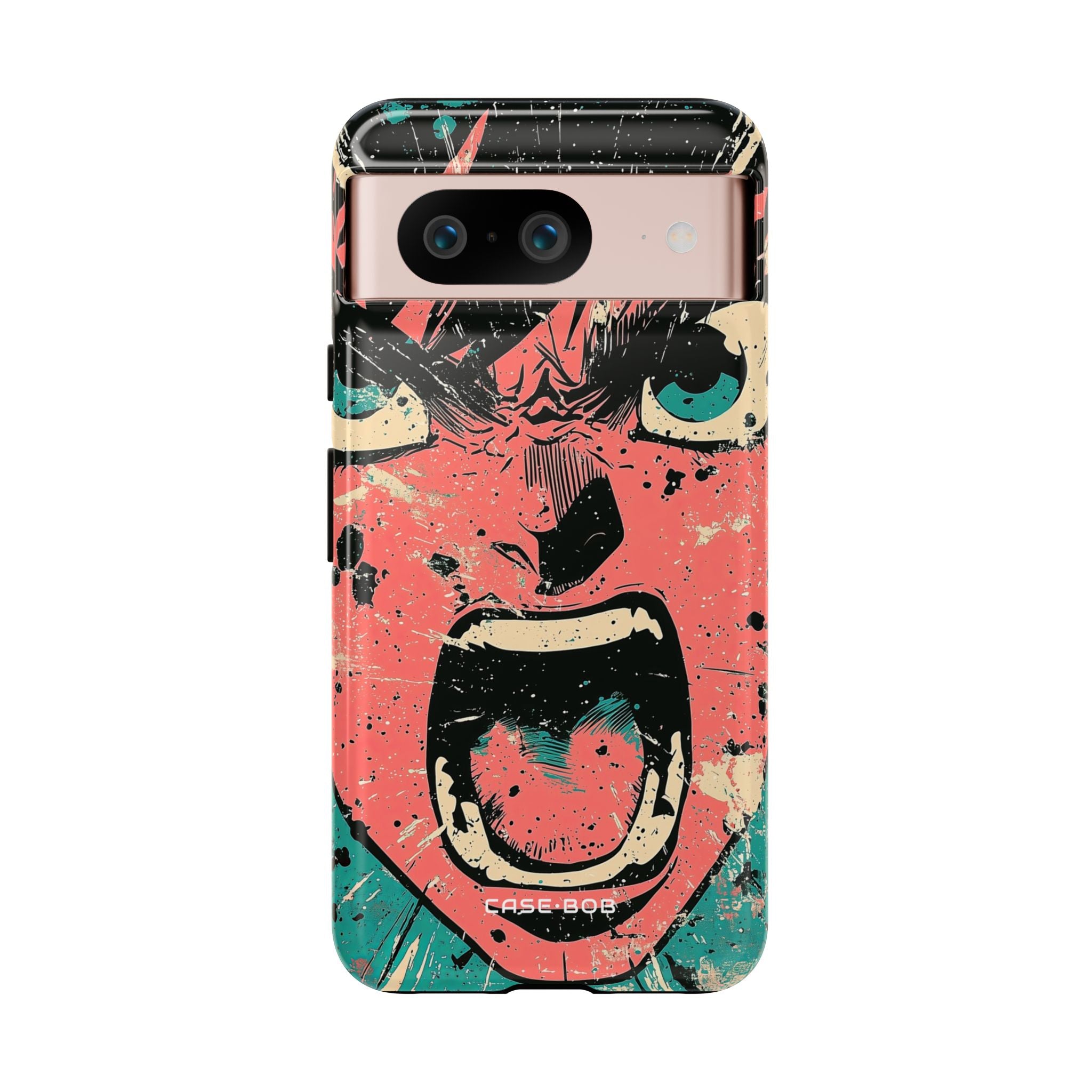 Screaming Face Rosa Google Pixel 8 Case - Tough