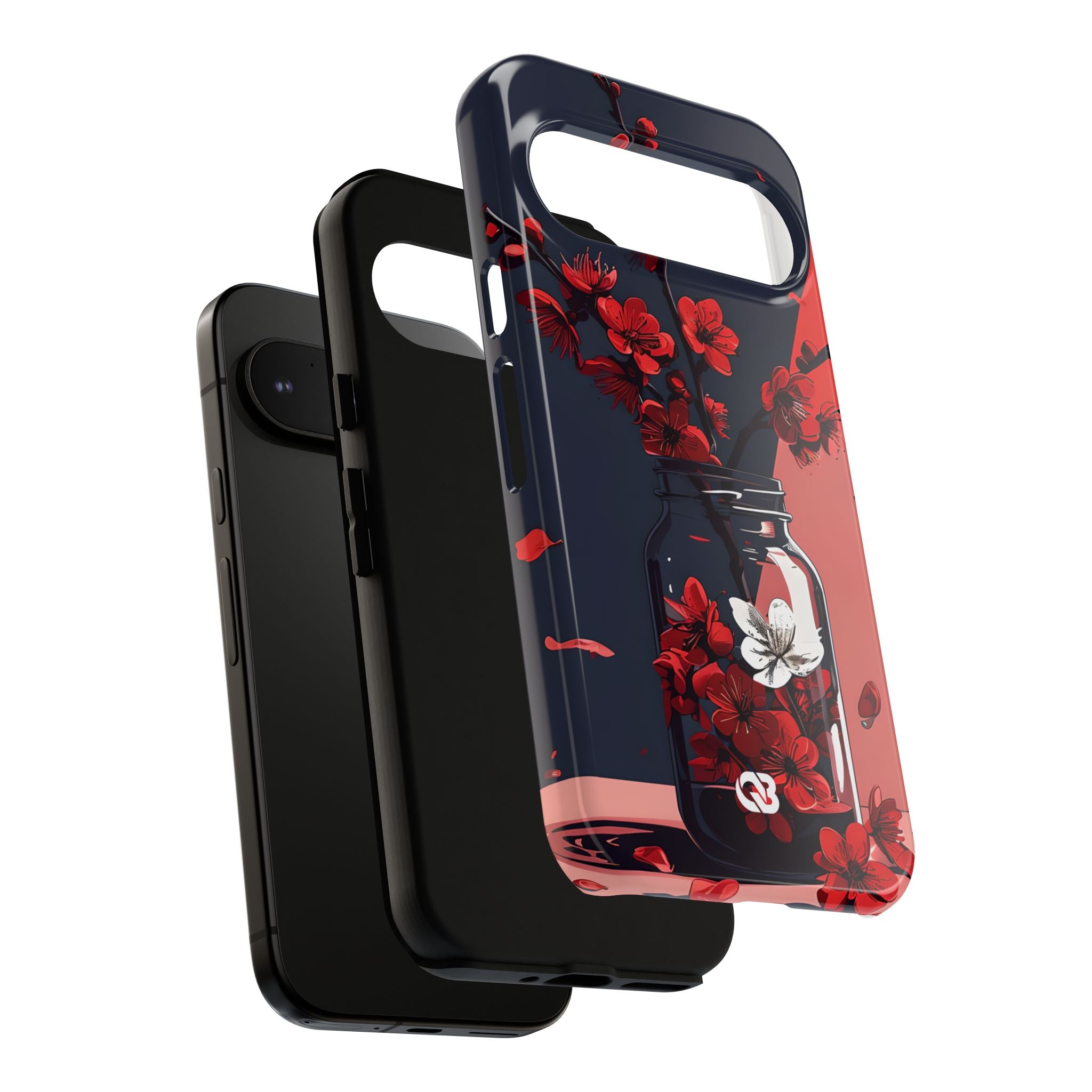 Crimson Blossom Jar · Tough Phone Case for Google Pixel