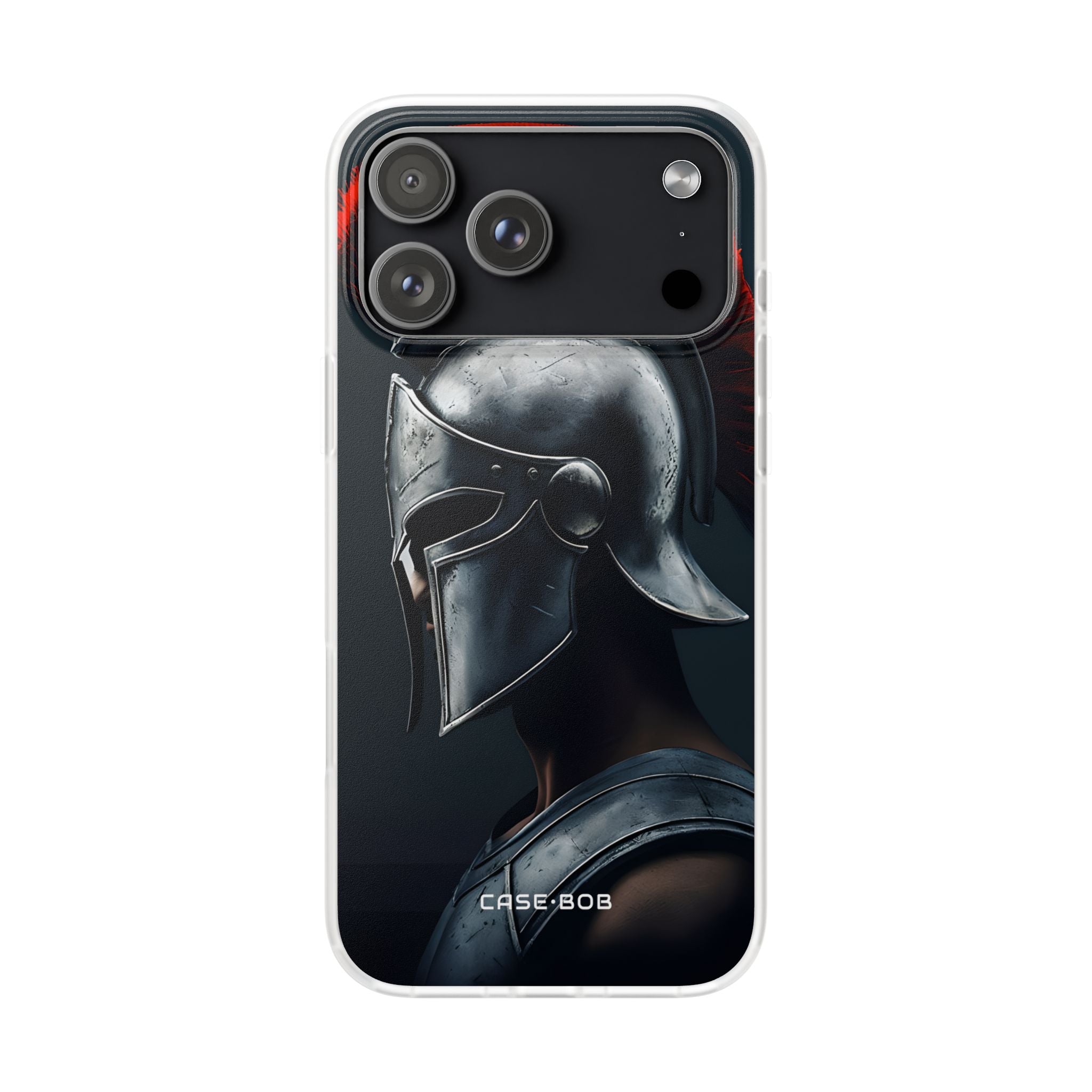 Silver Centurion iPhone 17 Pro Max Case - Soft - CASE•BOB