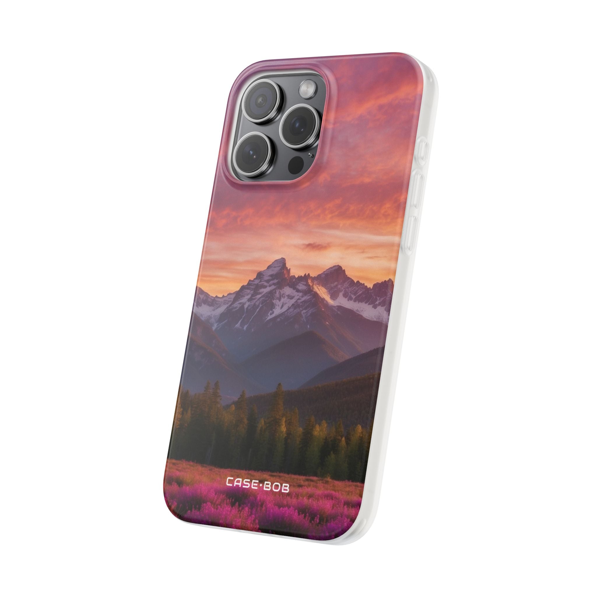 Snowcap Bloom iPhone 15 Pro Max Cover - Blød