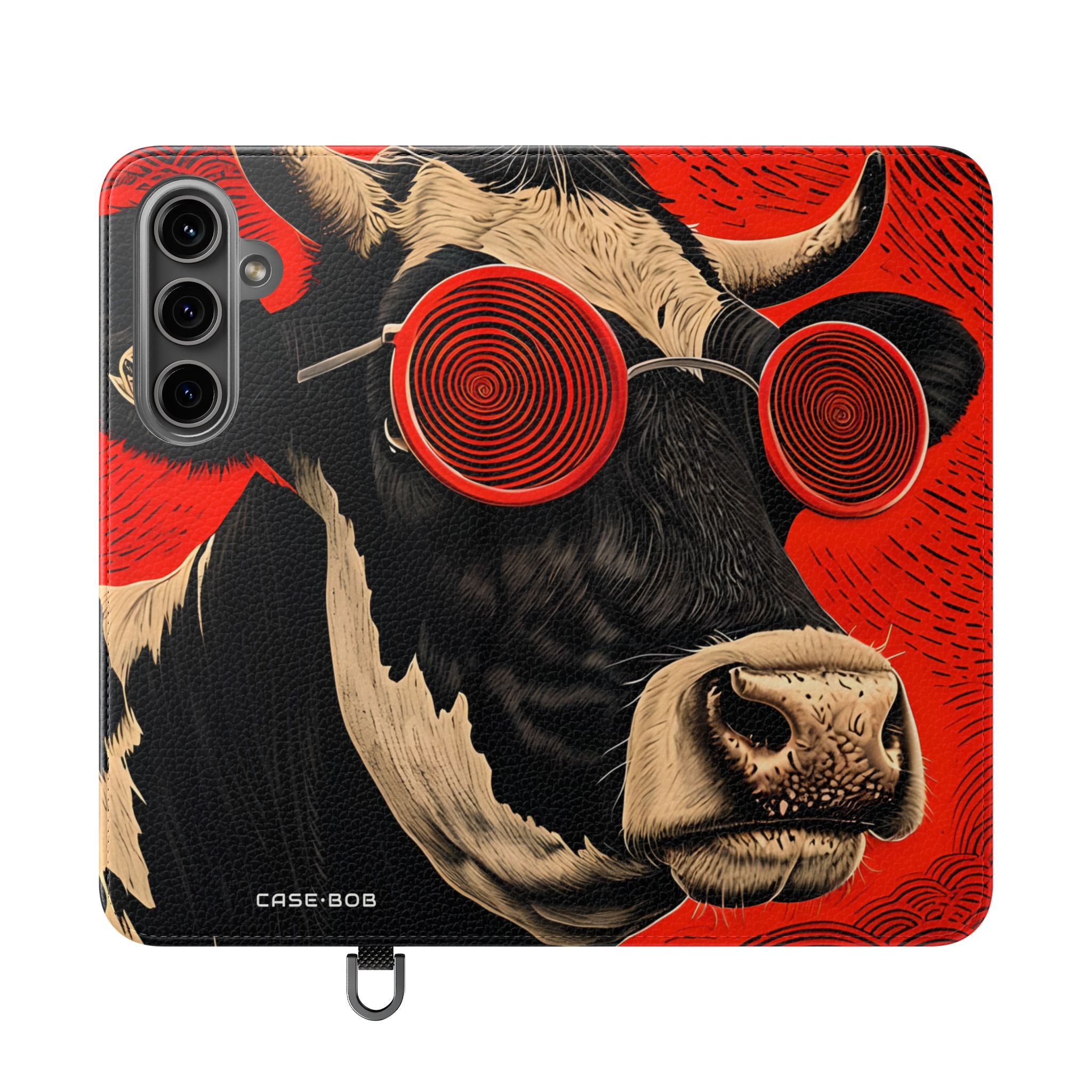 Spiral Cow Vision - Samsung S24 Plus Case - Wallet