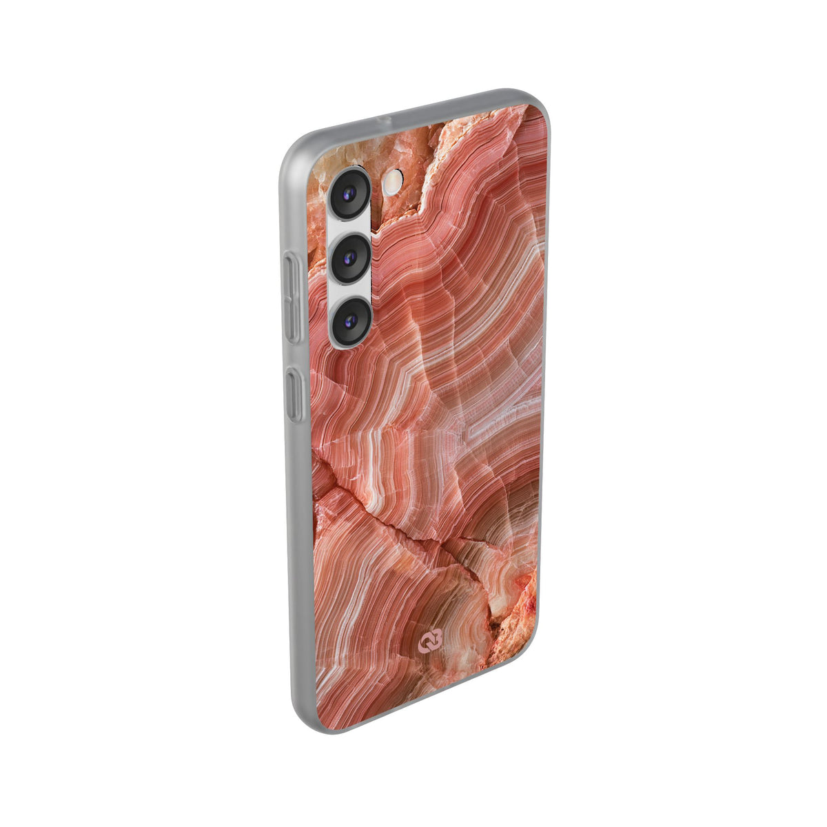 Blushing Rose Strata · Lite Phone Case for Samsung · Pink