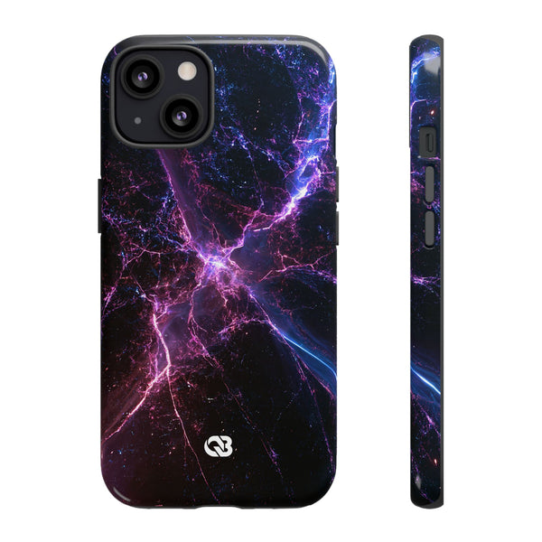 Neural Singularity · Tough Phone Case for iPhone · Black