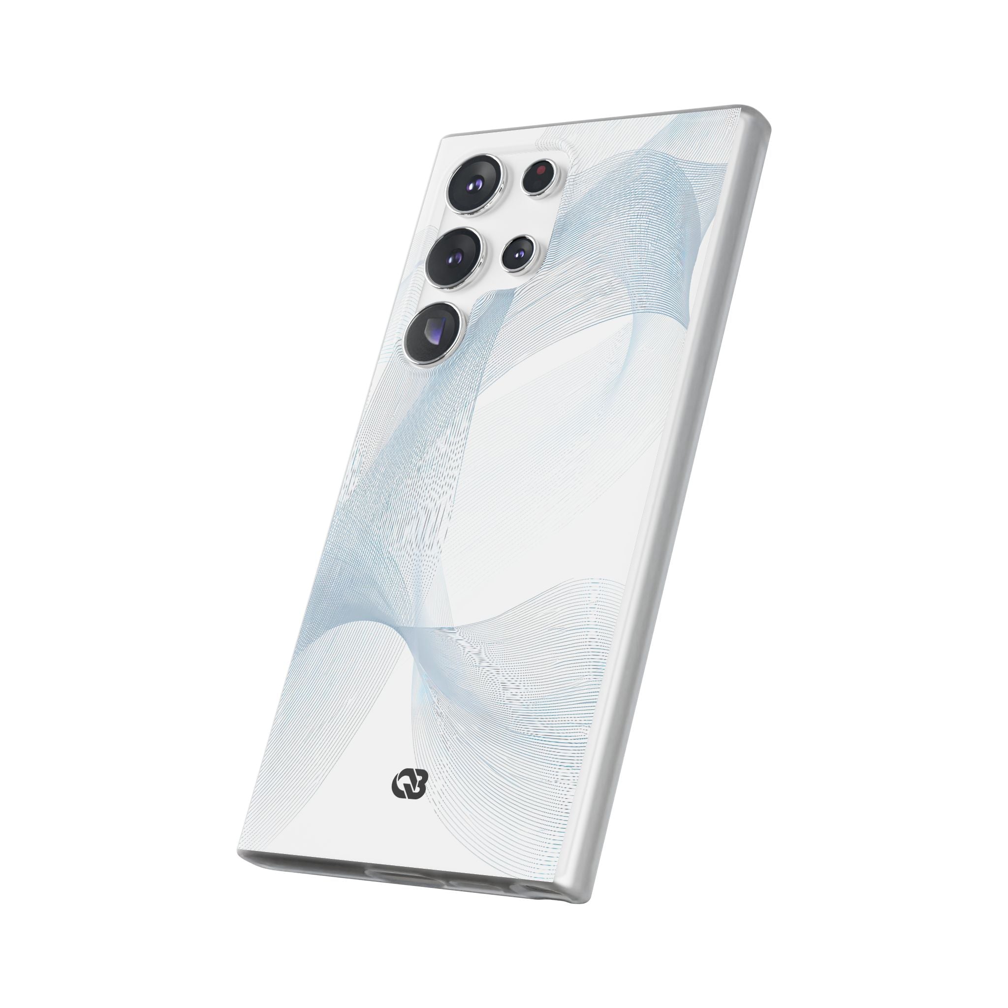White Lite Phone Case for Samsung - Arctic Line Current