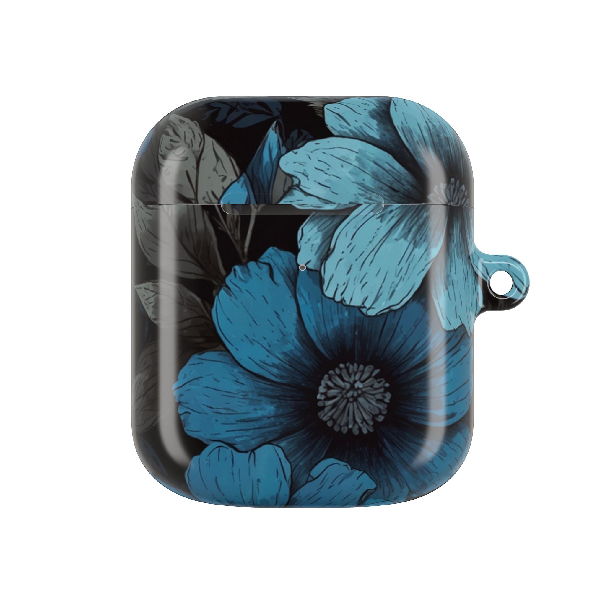 Blue Petal Bloom - AirPods Case