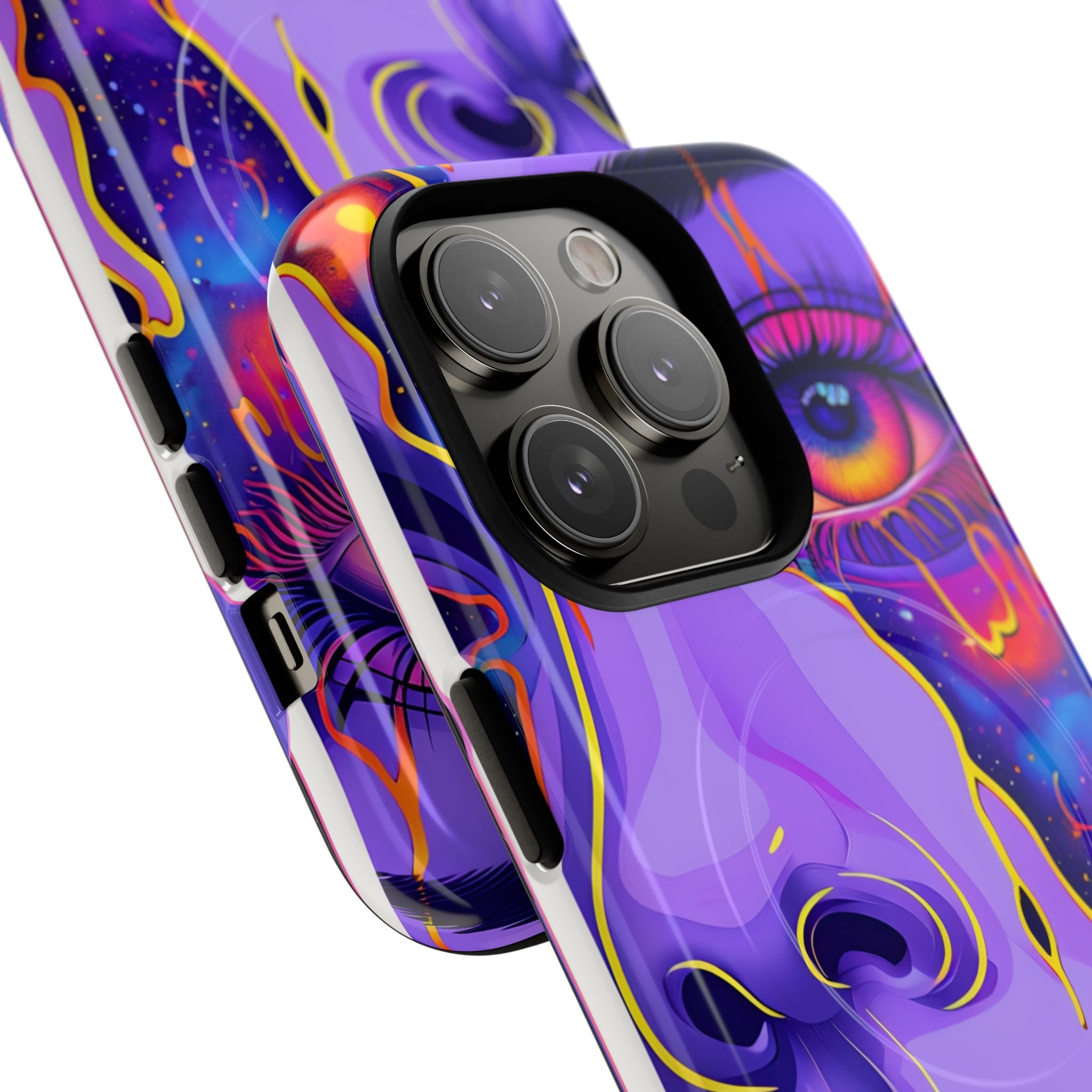 Violet Cosmic Gaze · Tough+ Custodia per iPhone · Magsafe