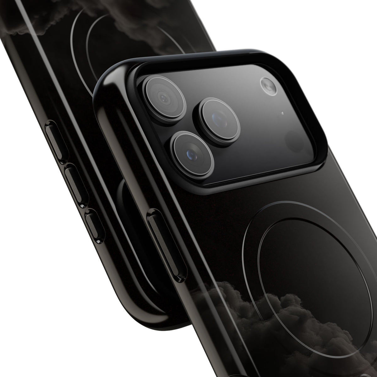Crimson Fog Void · Tough 2.0 Magnetic Phone Case for iPhone · Black