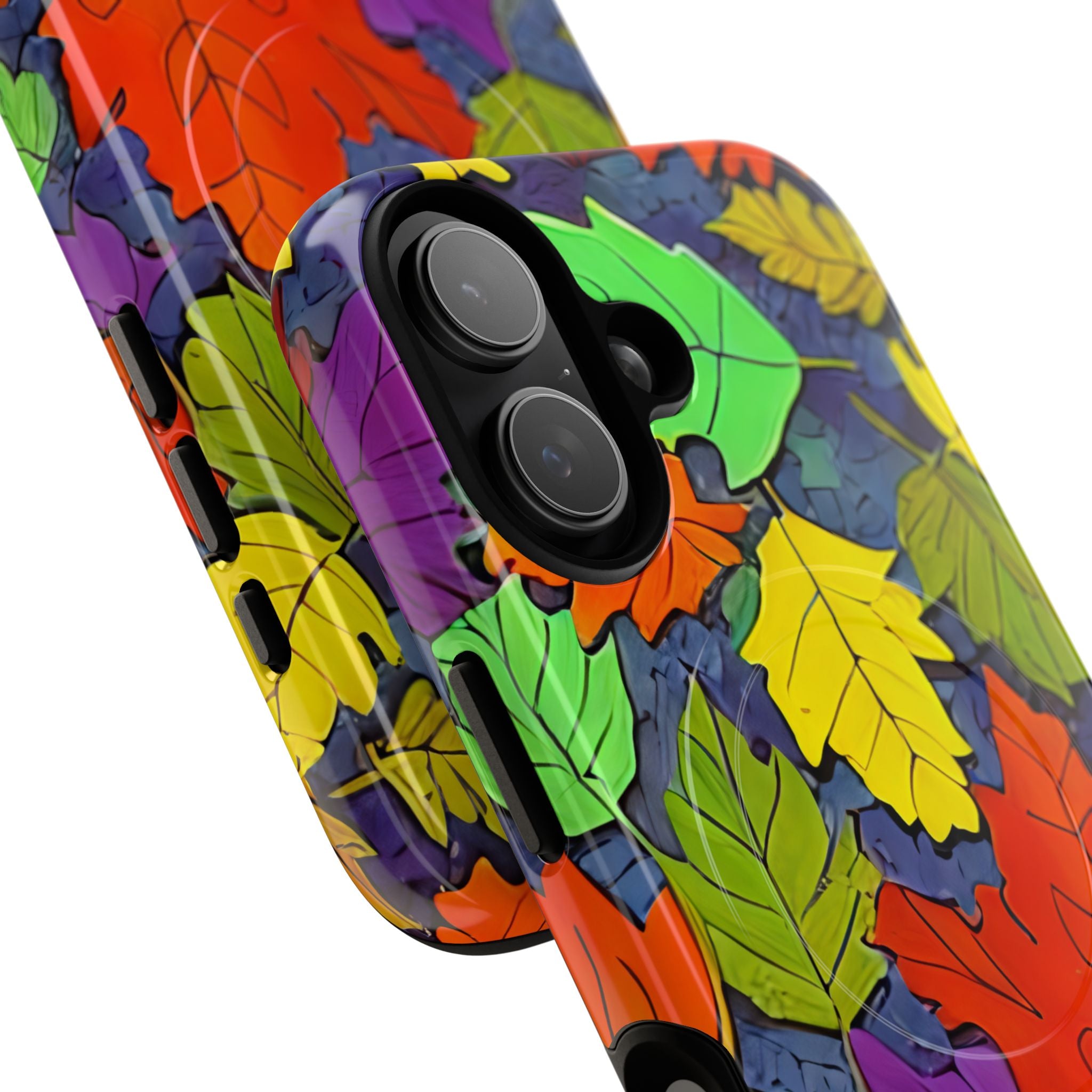 Vivid Leafburst iPhone 17 Case - Tough+ - CASE•BOB