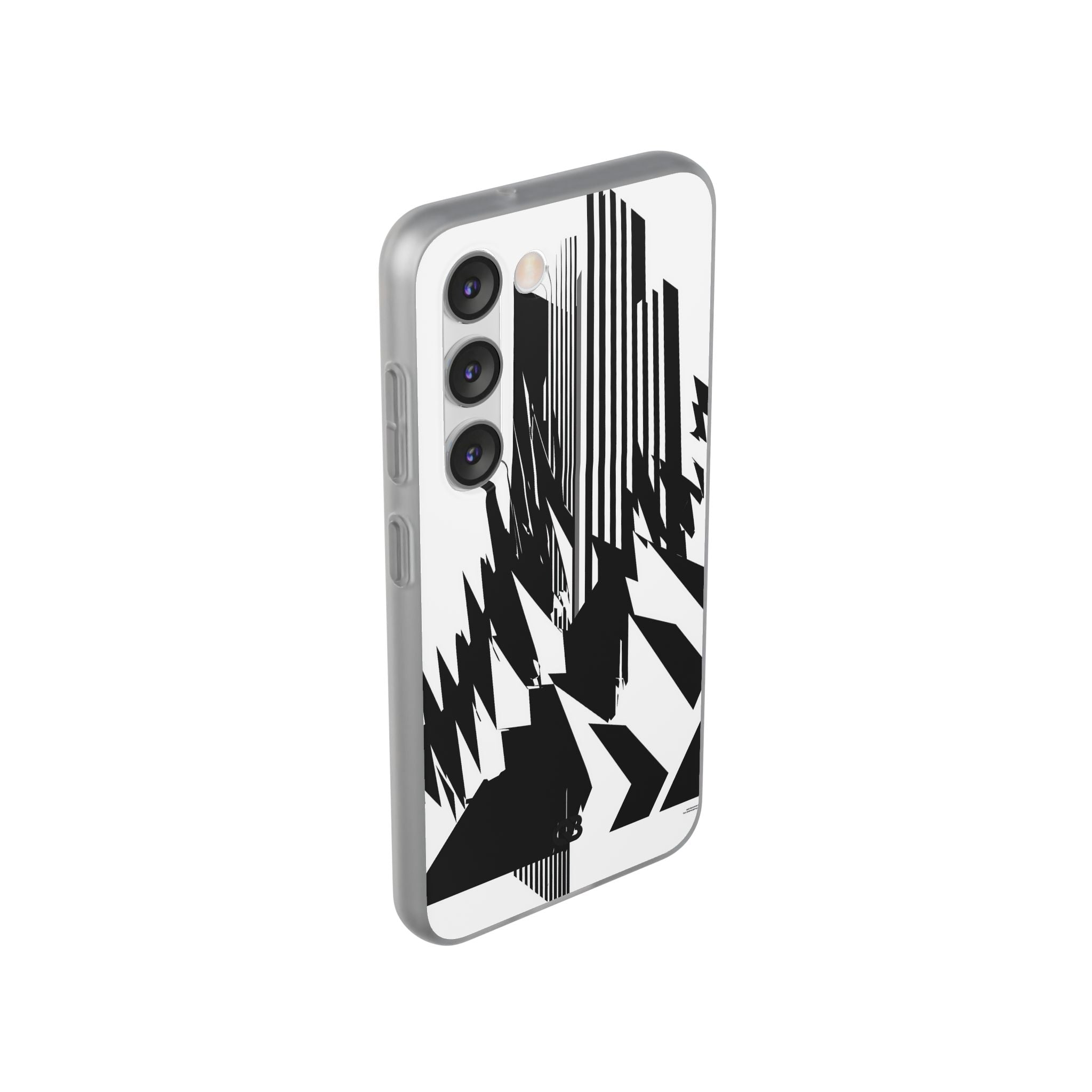 White Lite Phone Case for Samsung - Shattered Vector Spire