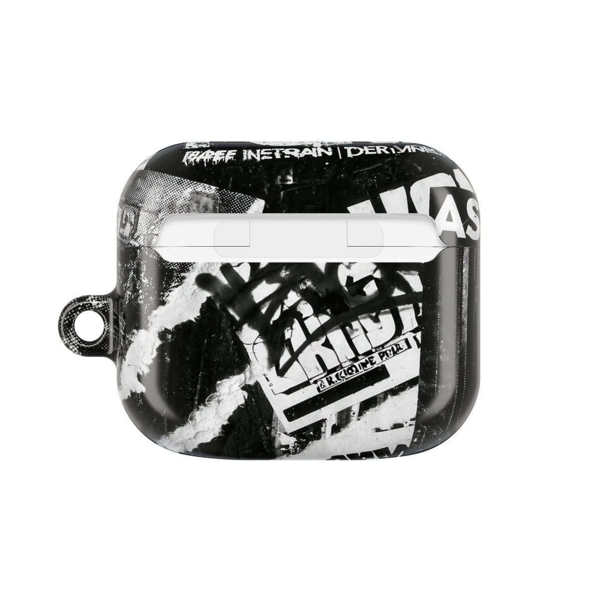 Underground Punk Collage · Hard Case for AirPods & AirPods Pro · Black
