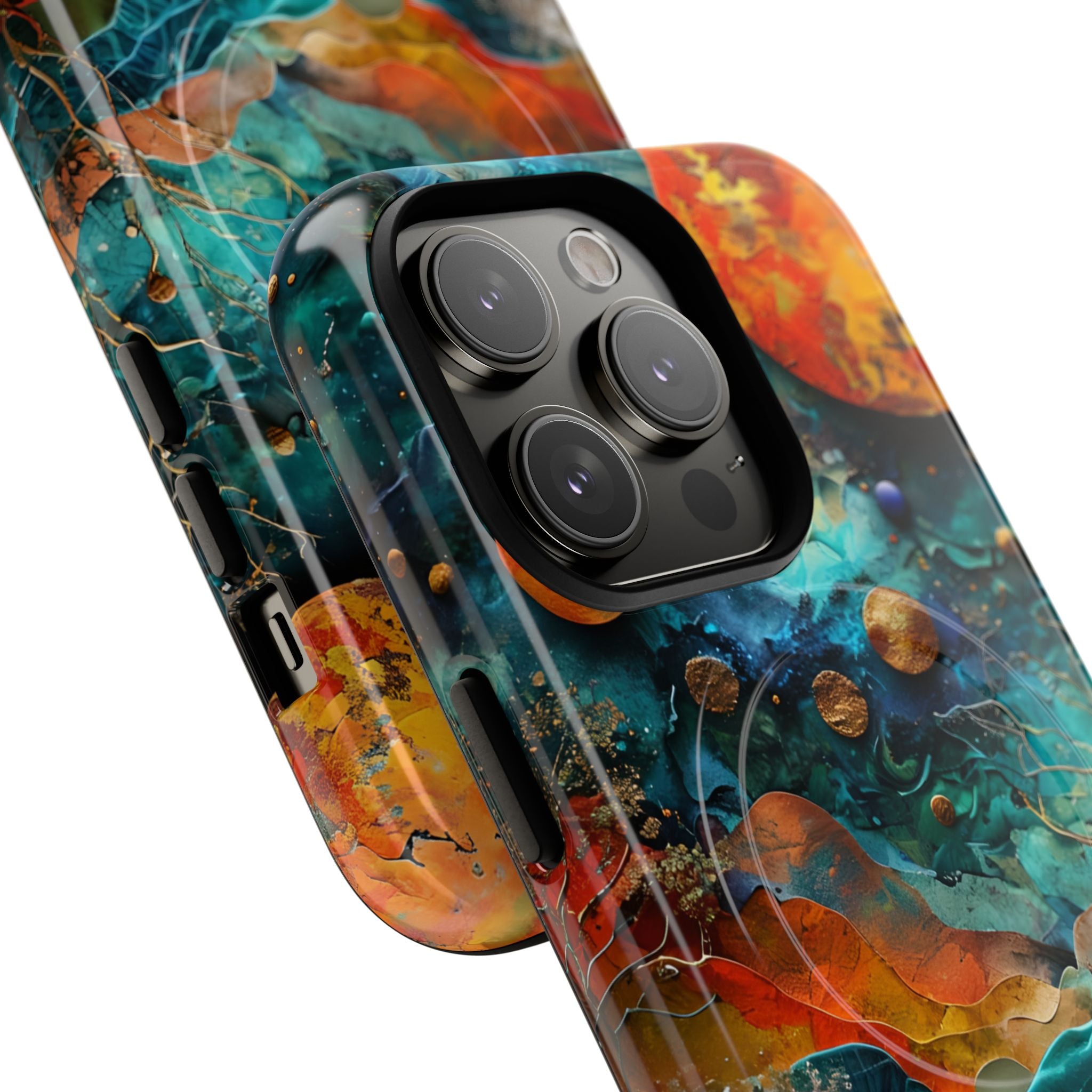 Celestial Ember iPhone 14 Pro hoesje - Tough+