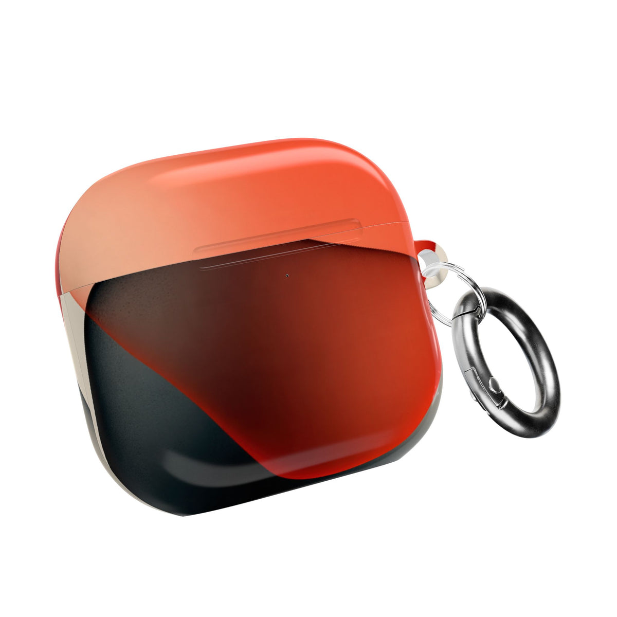 Translucent Crimson Form · Hard Case for AirPods & AirPods Pro · Red