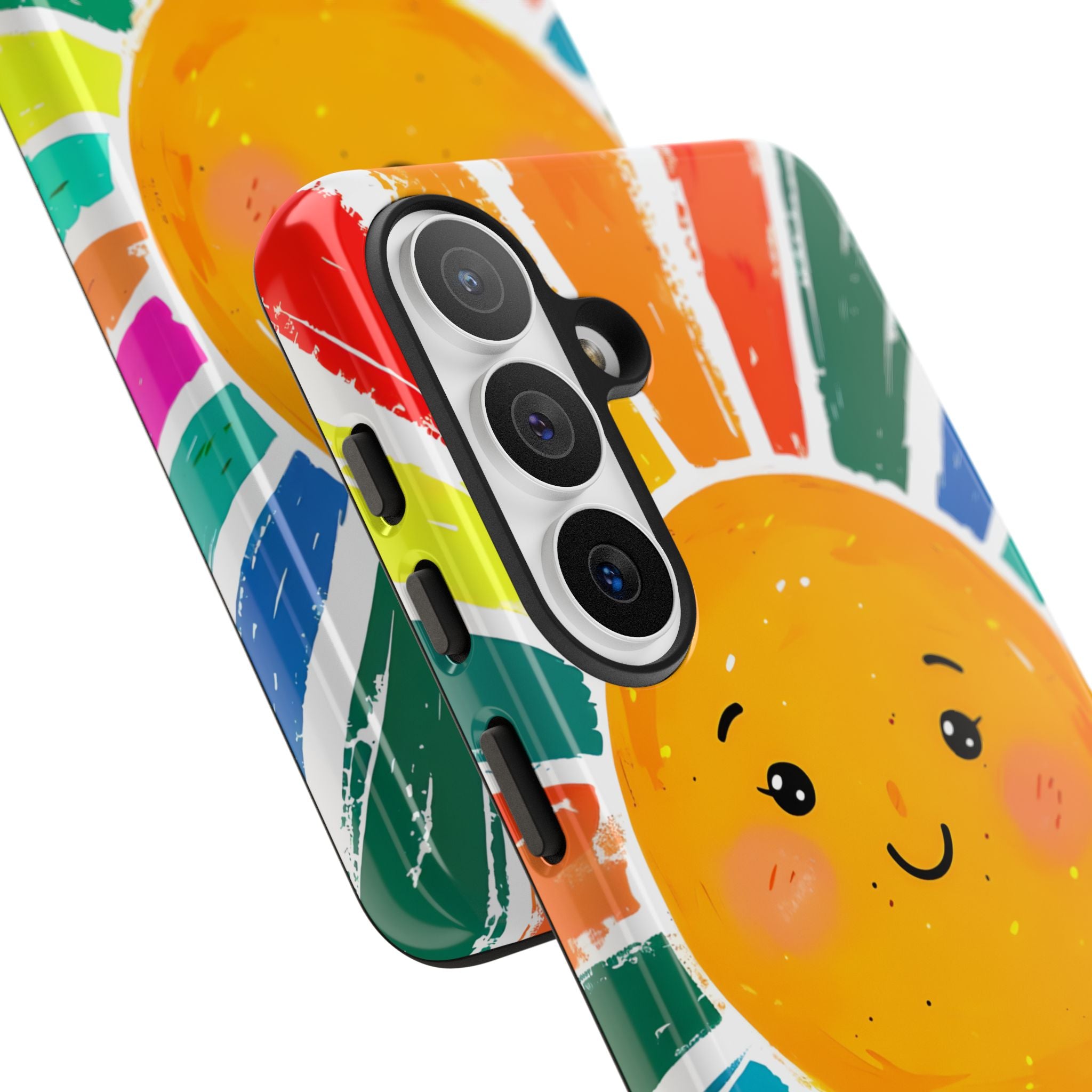 Vibrant Solar Smile · Tough Phone Case for Samsung