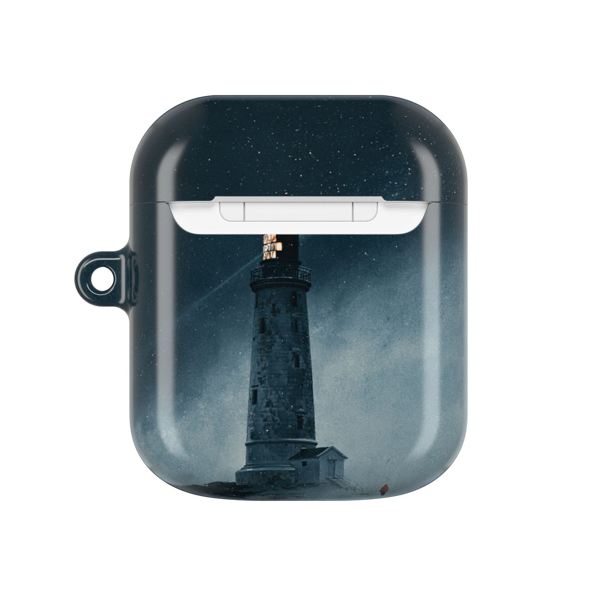 Nordic Coastal Beacon · Hard Case for AirPods & AirPods Pro · Blue