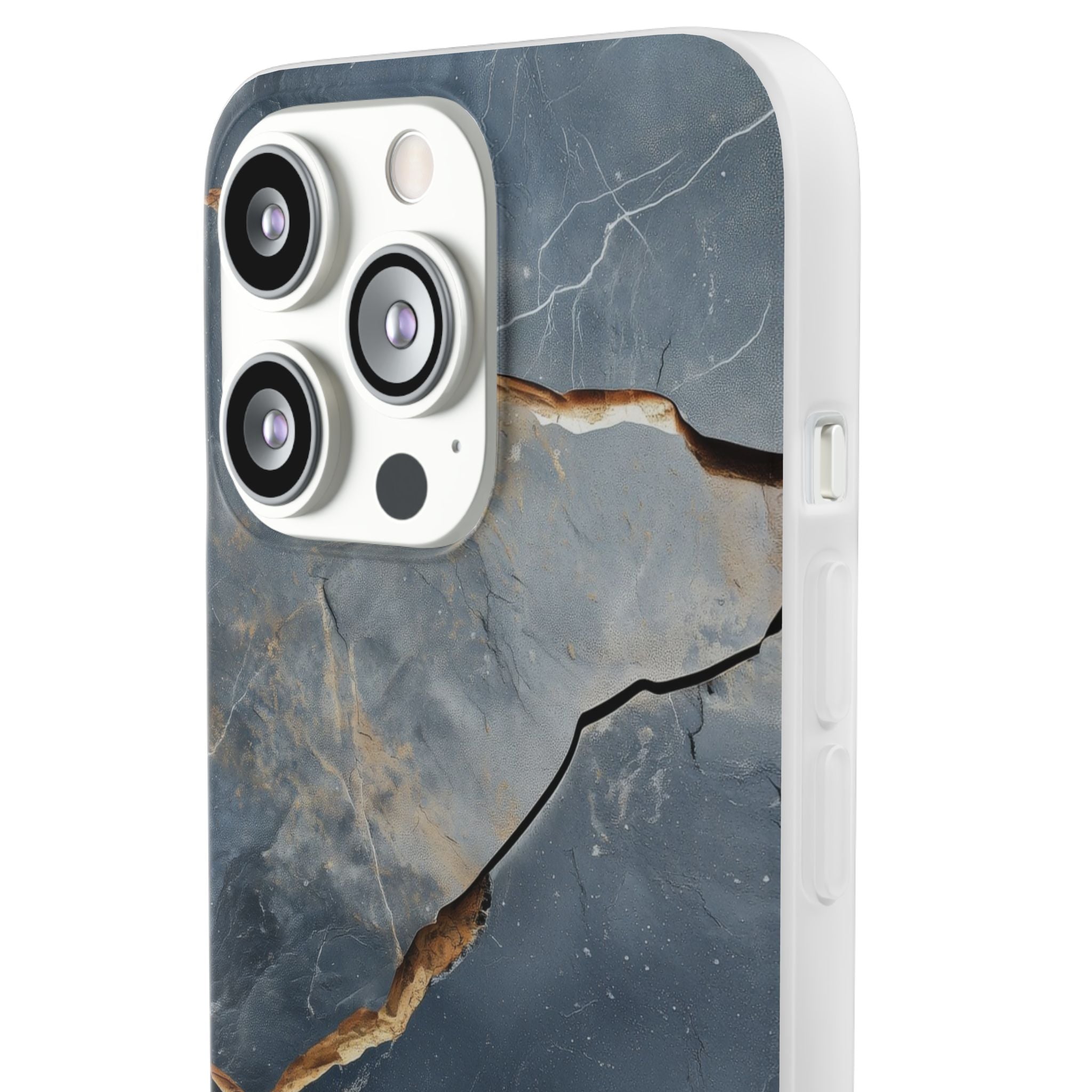 Jagged Vein Navy iPhone 13 Pro - Soft