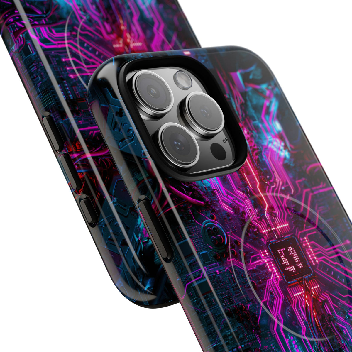 Neural Circuit Core · Tough 2.0 Magnetic Phone Case for iPhone · Black