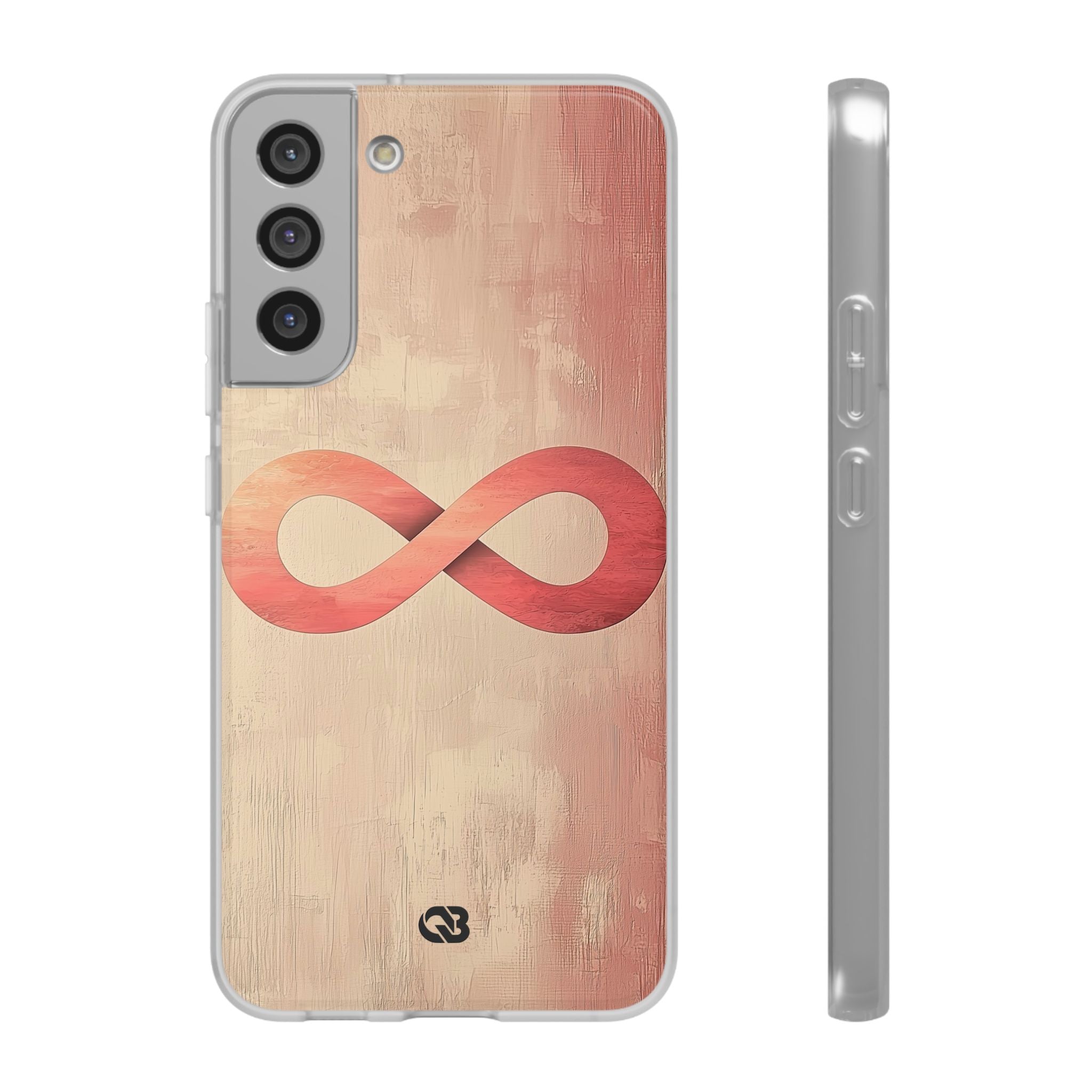 Terracotta Infinity Stroke · Soft Handyhülle für Samsung