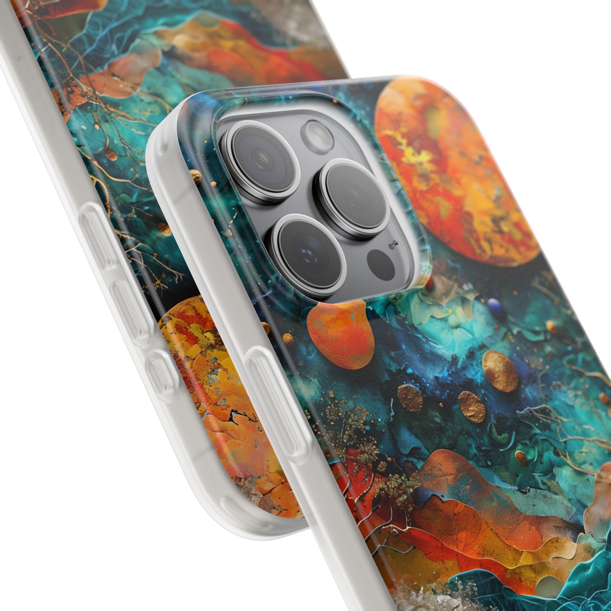 Copper Horizon Drift · Soft Mobilskal för iPhone