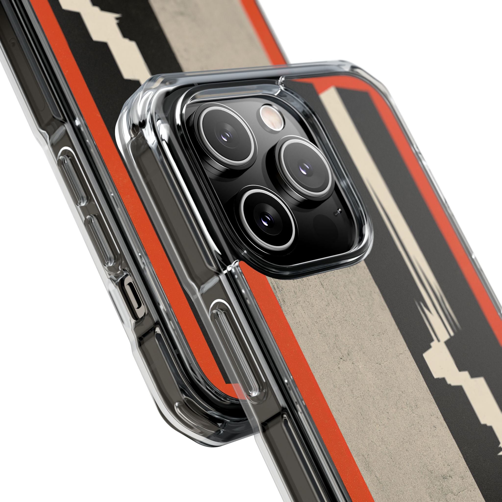 Orange Impact MagSafe Phone Case for iPhone - Orange Monolith Rift