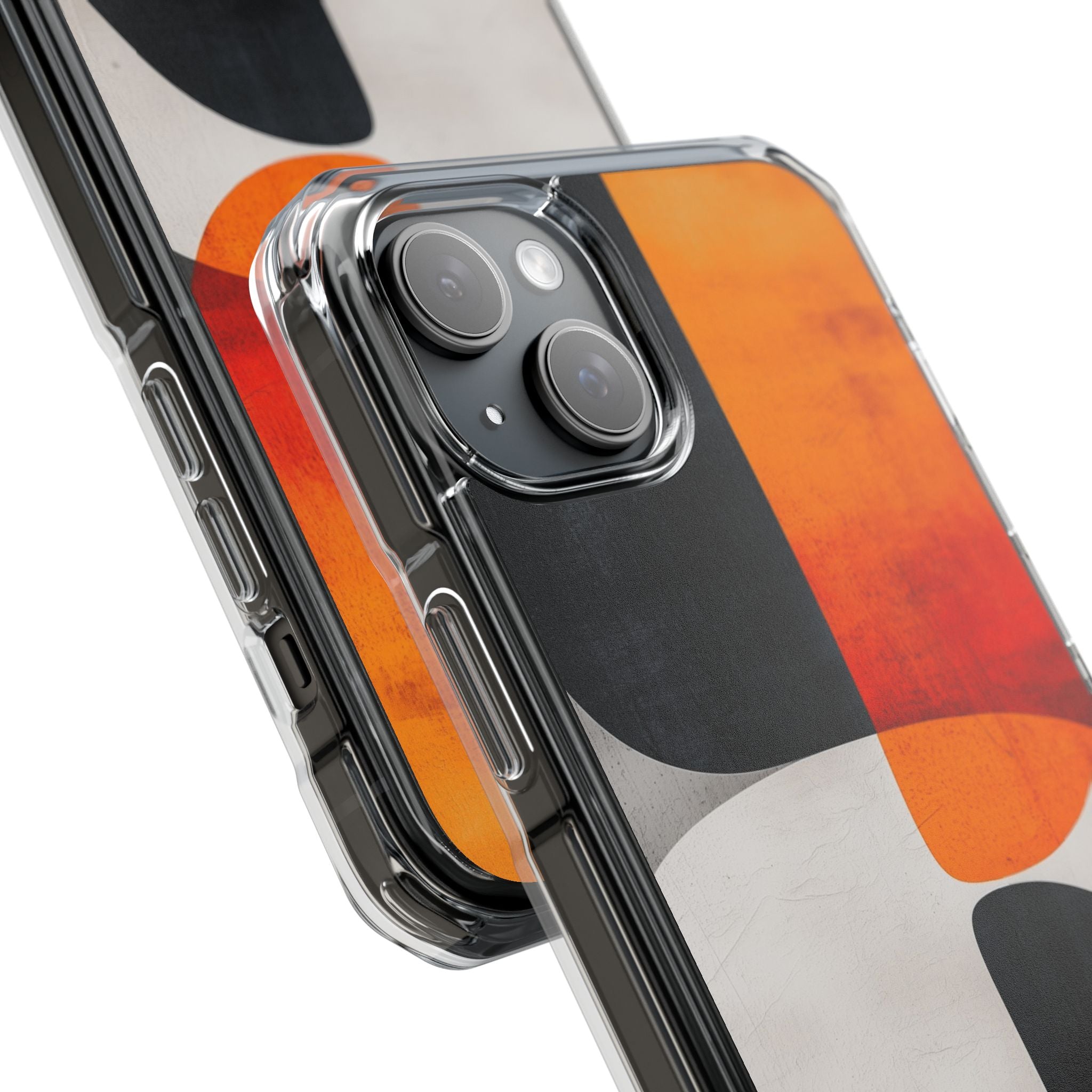 Burnt Amber Flow · Impact Handyhülle für iPhone · Magsafe