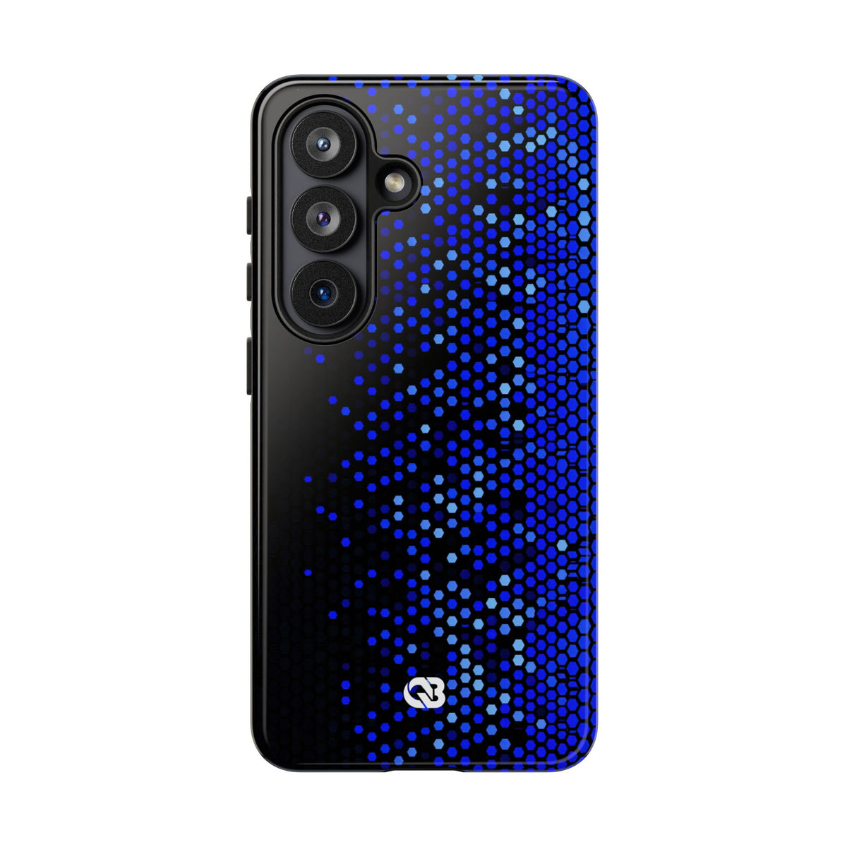 Cobalt Hex Dispersion · Tough Phone Case for Samsung · Blue