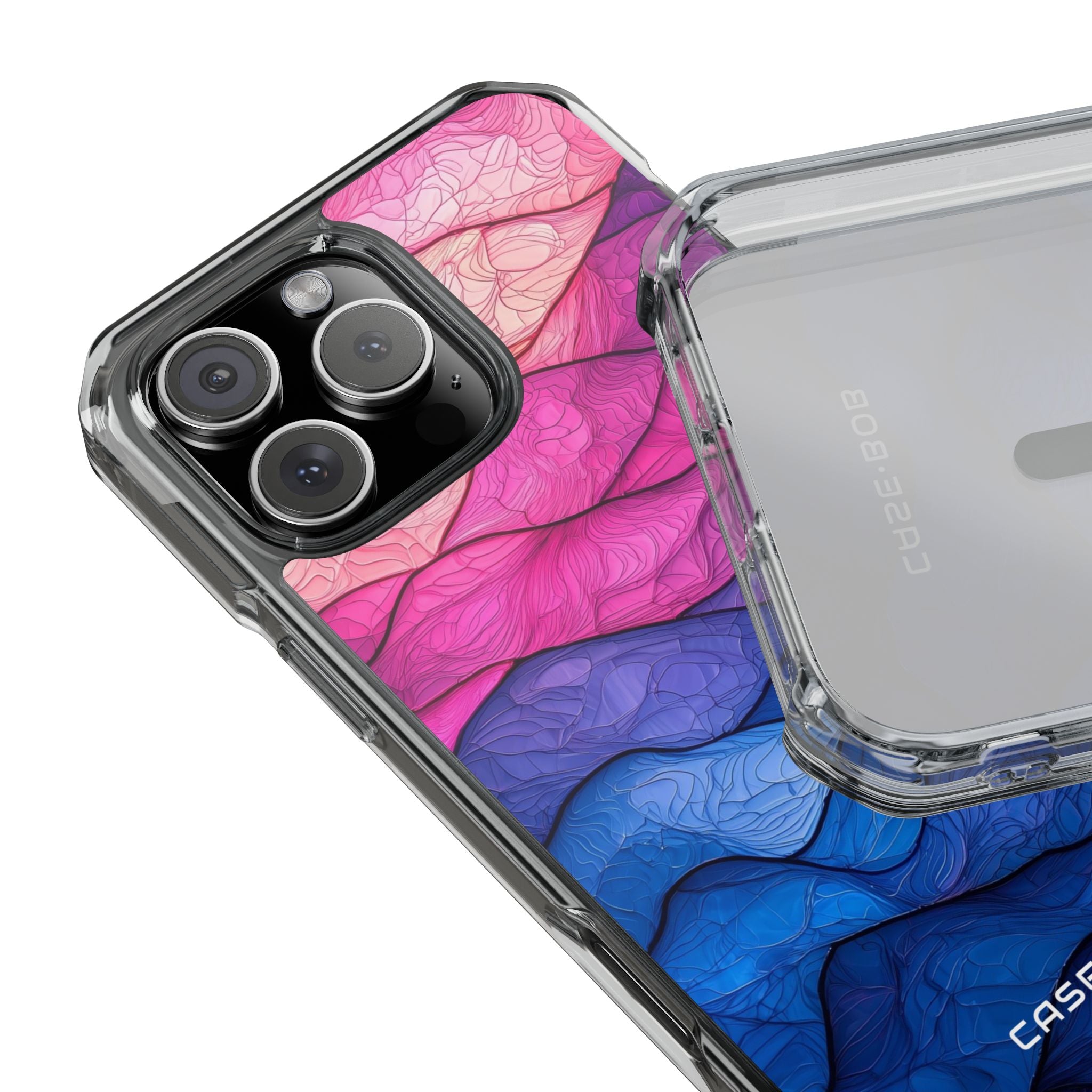 Welliges Ader-Verlauf iPhone 16 Pro Max Case - Impact