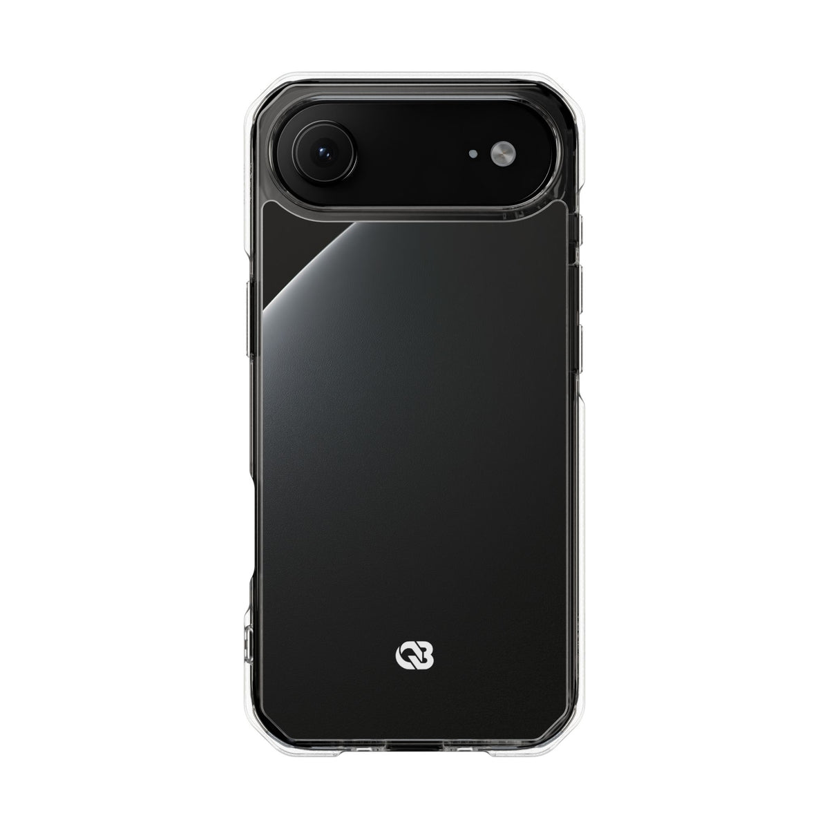 Obsidian Horizon · Clear Impact Magnetic Phone Case for iPhone · Black