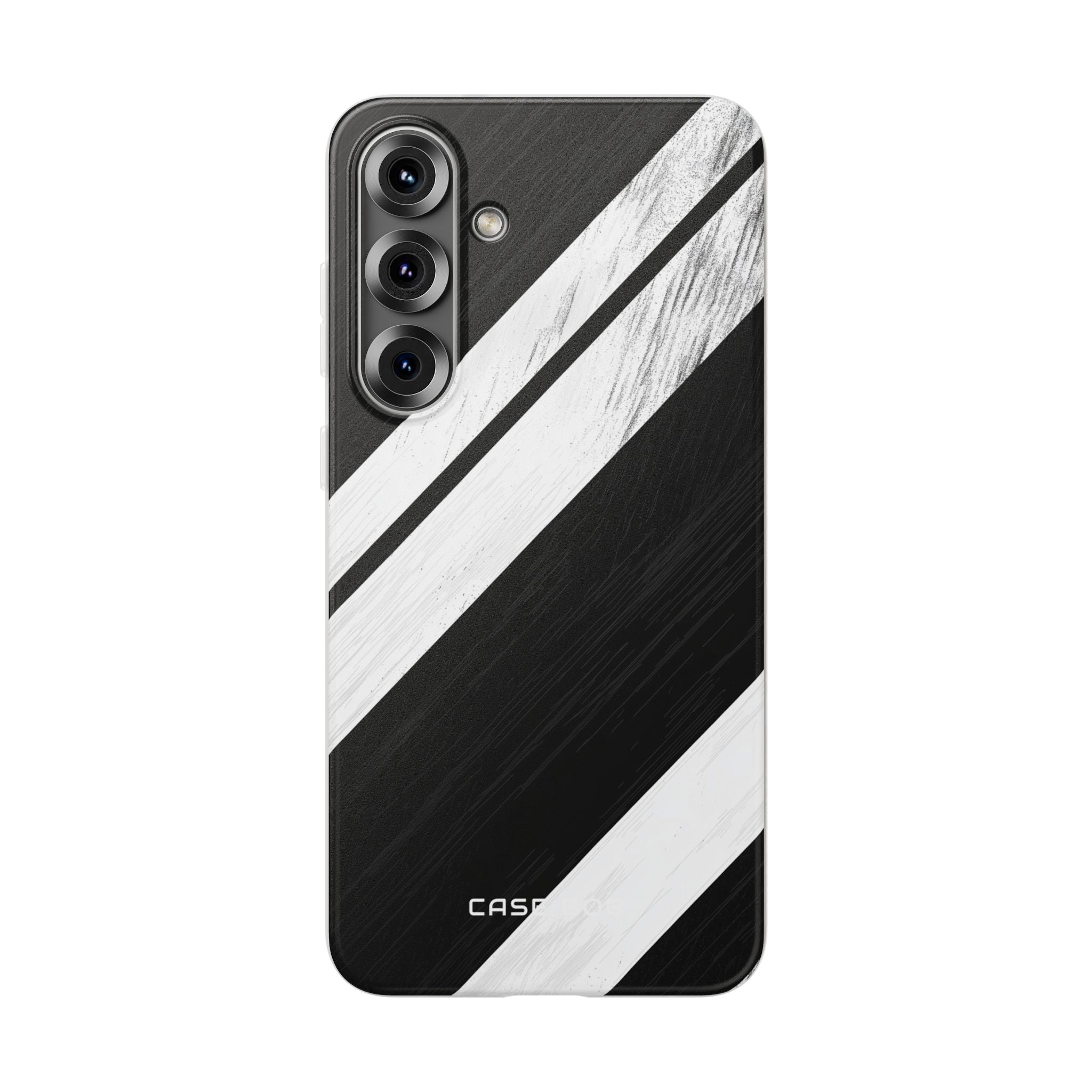 Grainy Stripe Shadow Samsung S25 Plus Case - Soft