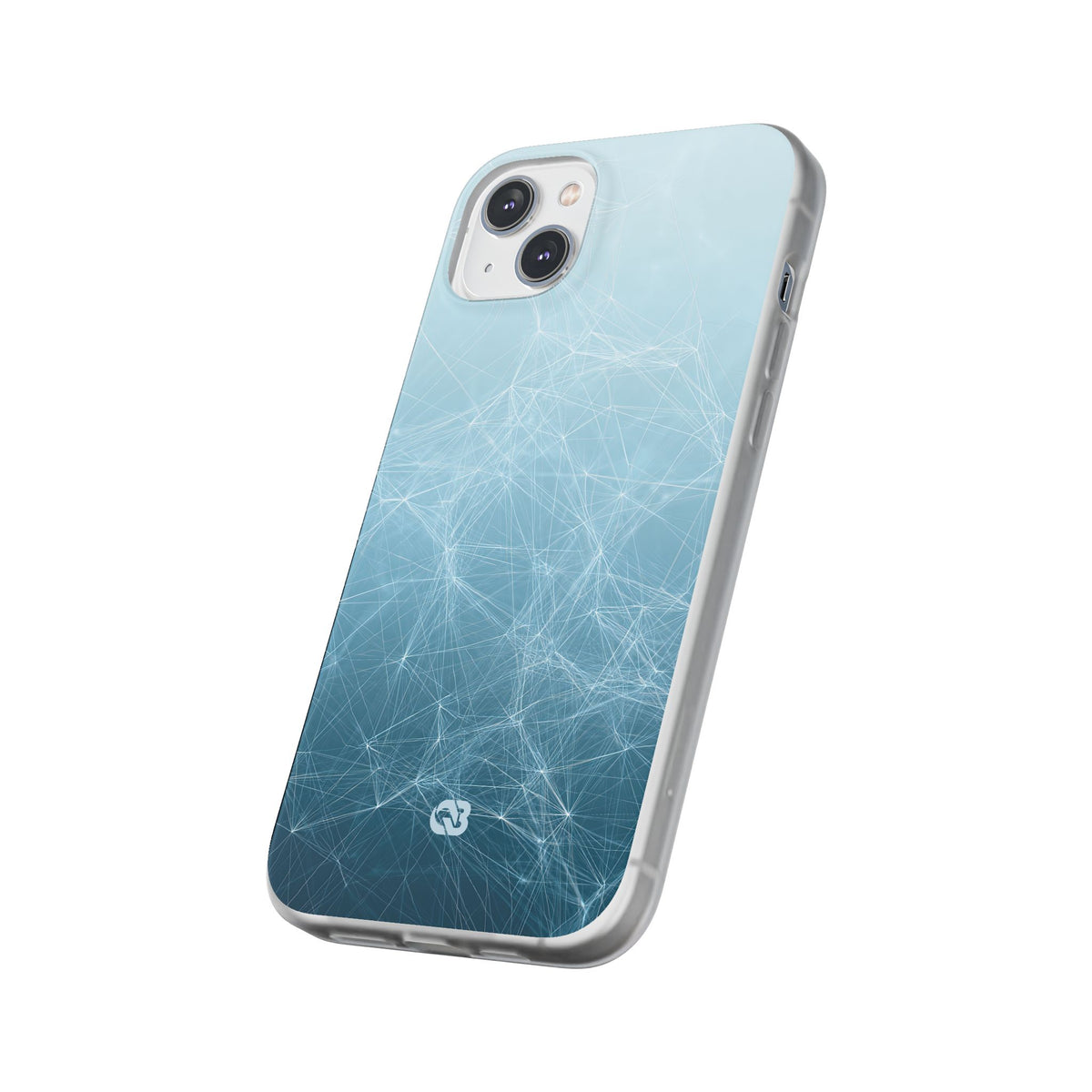 Teal Lite Phone Case for iPhone - Arctic Digital Nexus