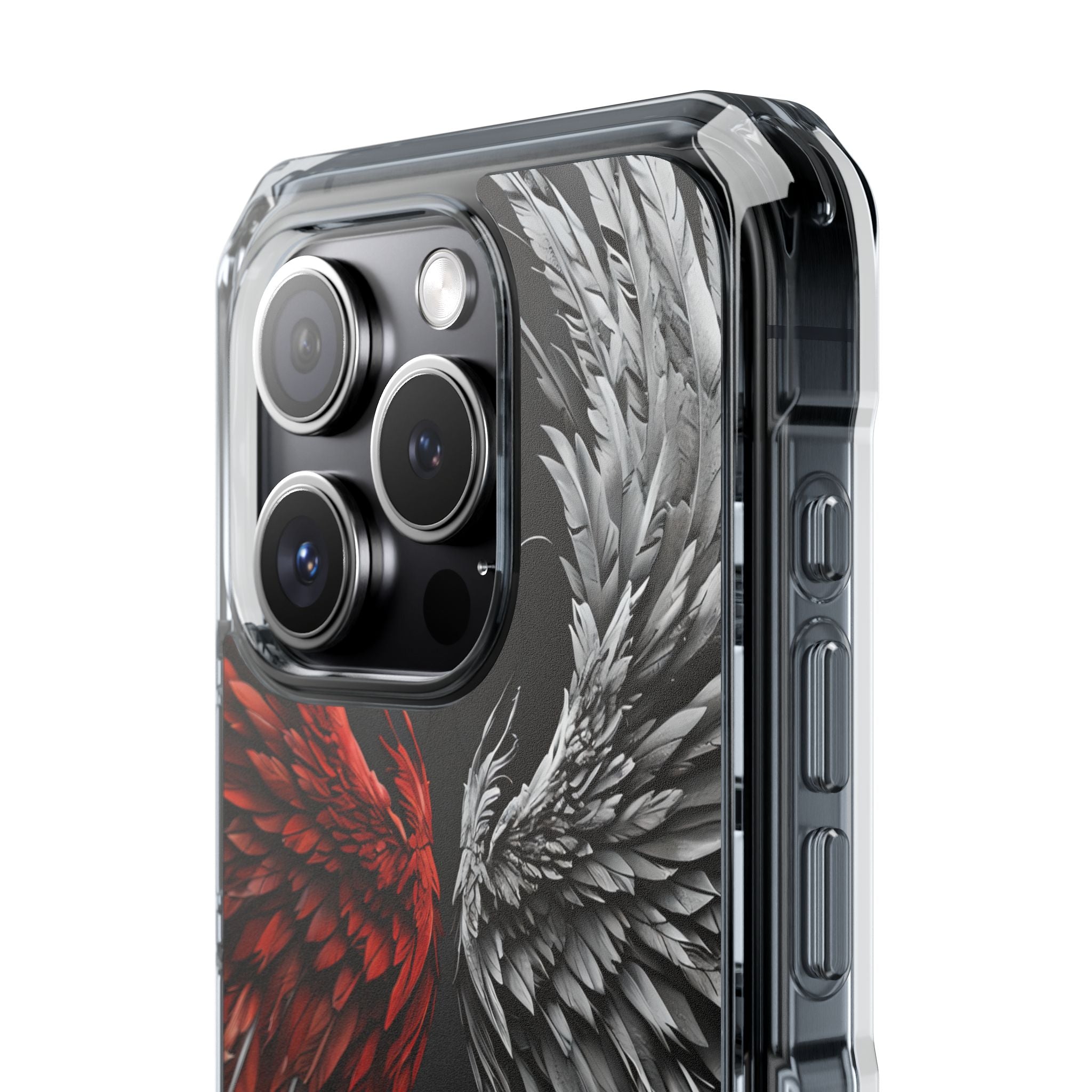 Split Crimson Wing · Impact Phone Case for iPhone · Magsafe