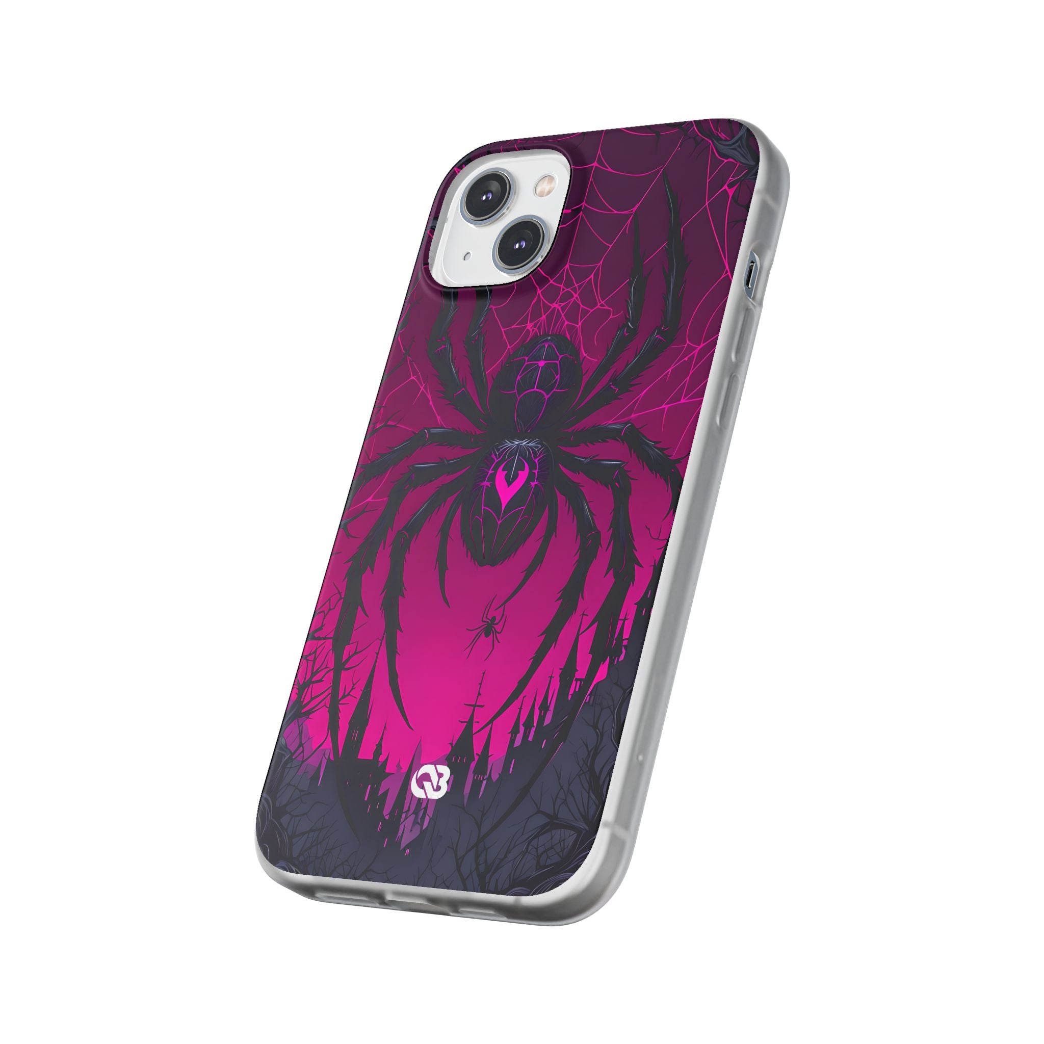 Obsidian Neon Widow · Soft Handyhülle für iPhone