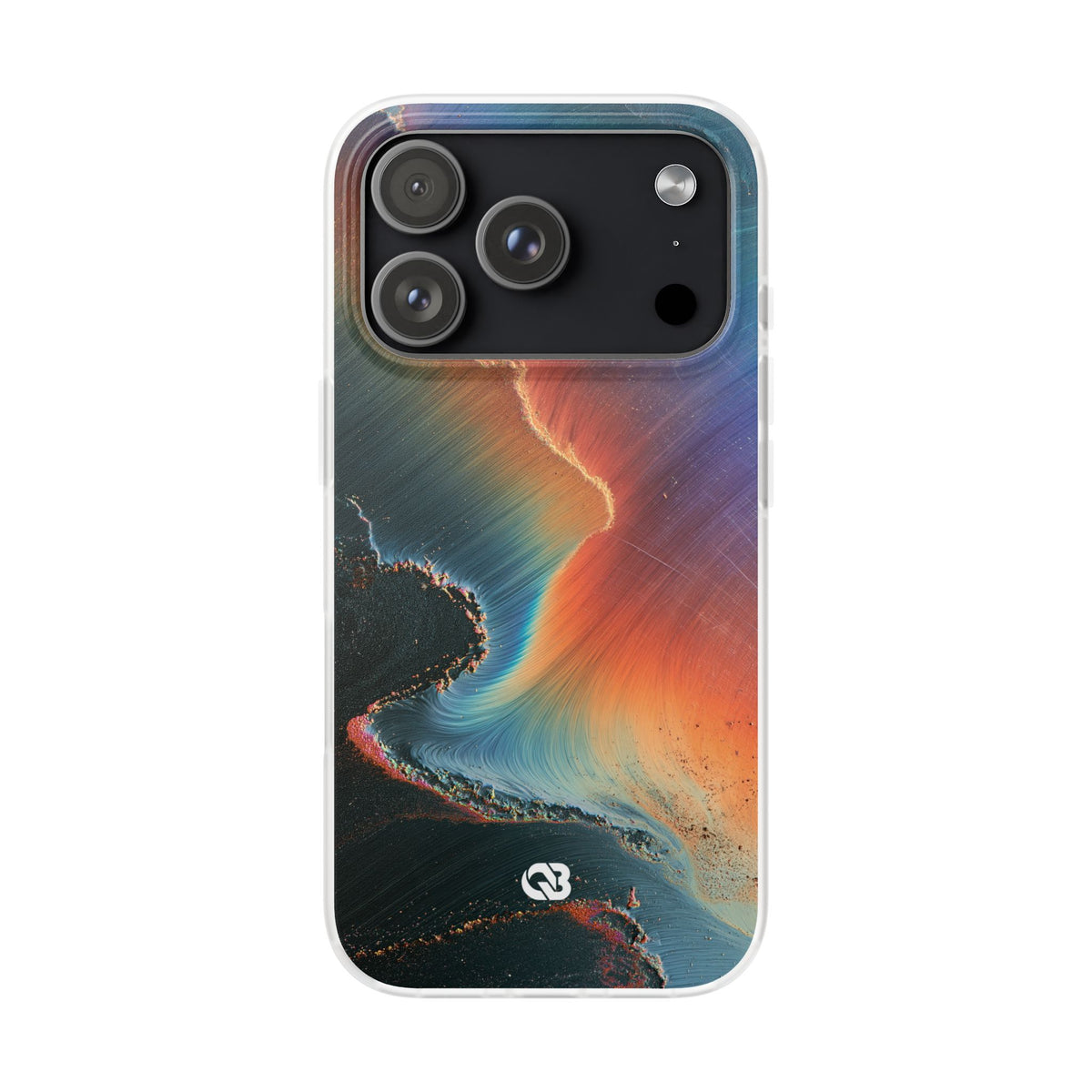 Prismatic Aura Shift · Lite Phone Case for iPhone · Blue