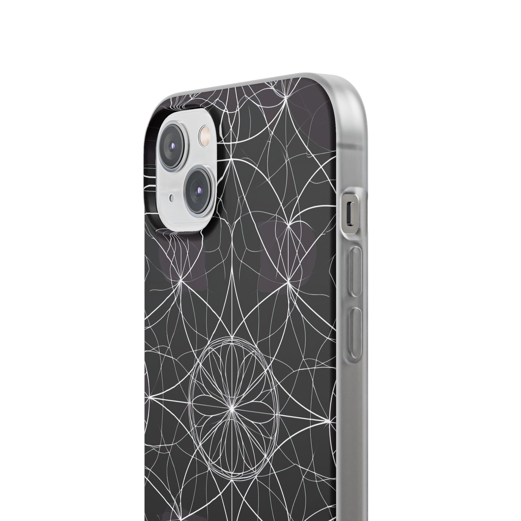 Radiant Petal Orbit iPhone 14 Plus Case - Soft