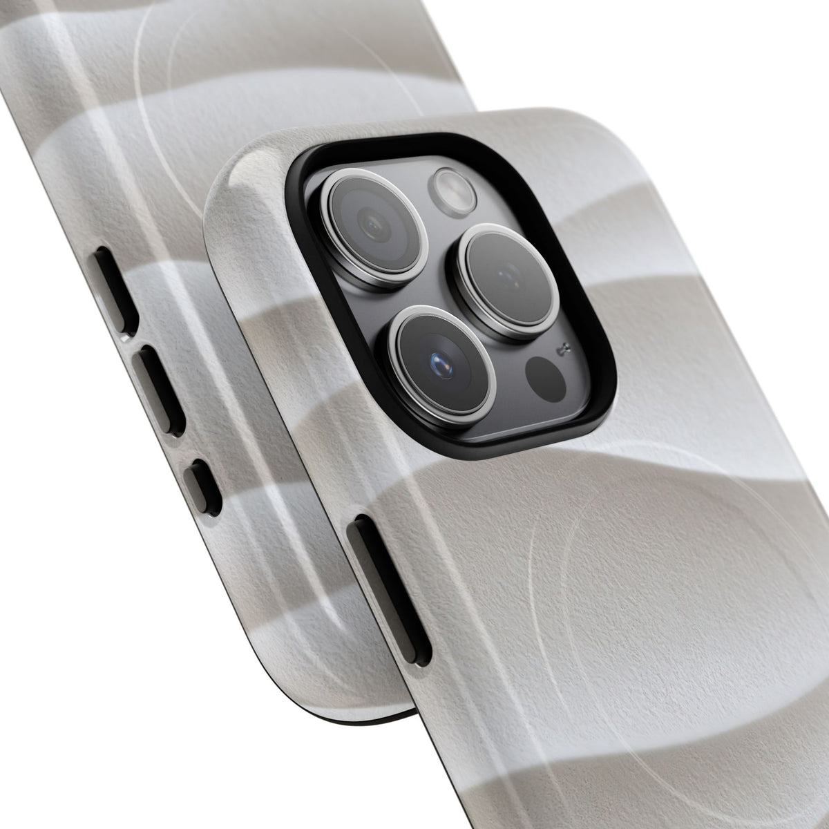Sculpted Dune Relief · Tough 2.0 Magnetic Phone Case for iPhone · White