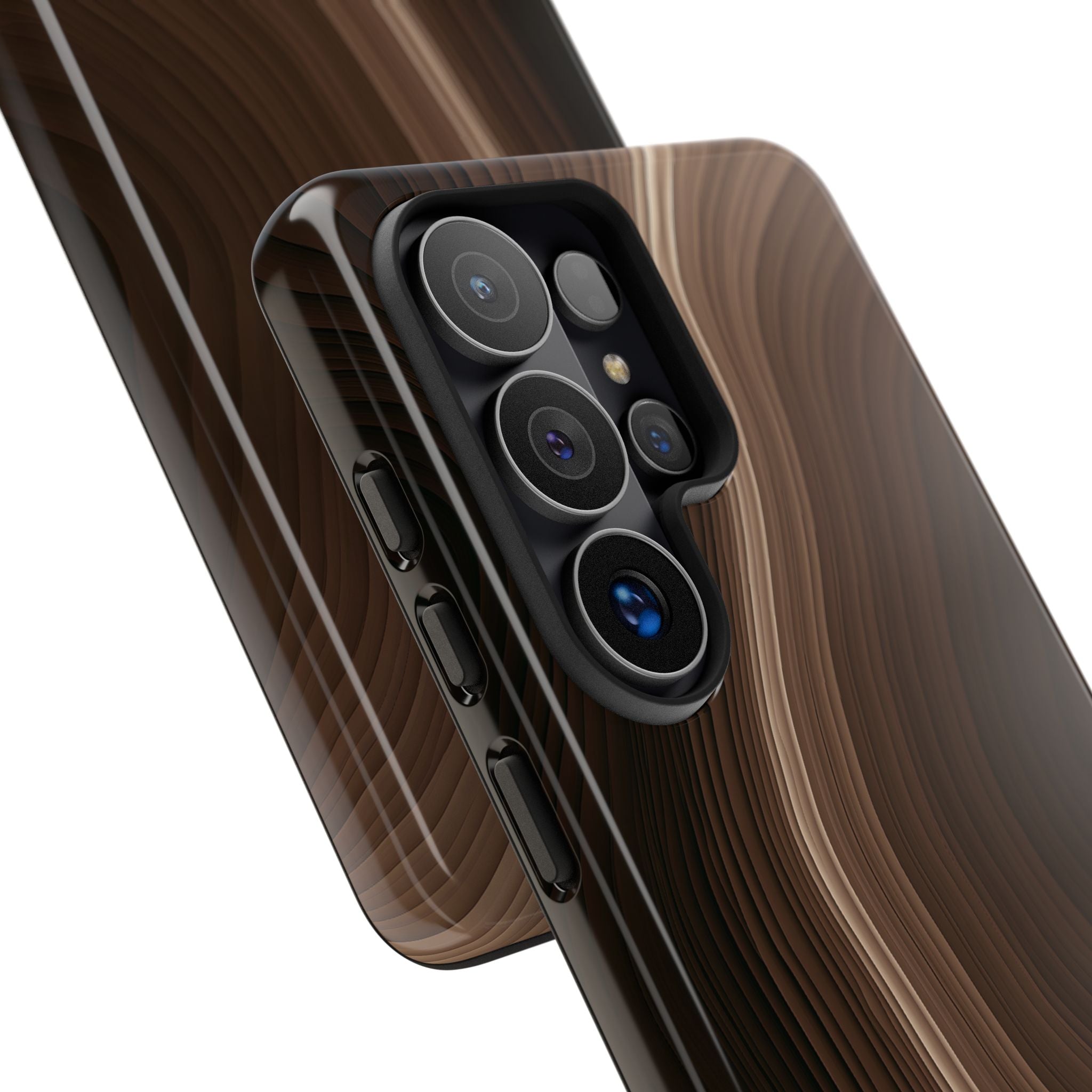 Brown Tough Phone Case for Samsung - Bronzed Canyon Relief