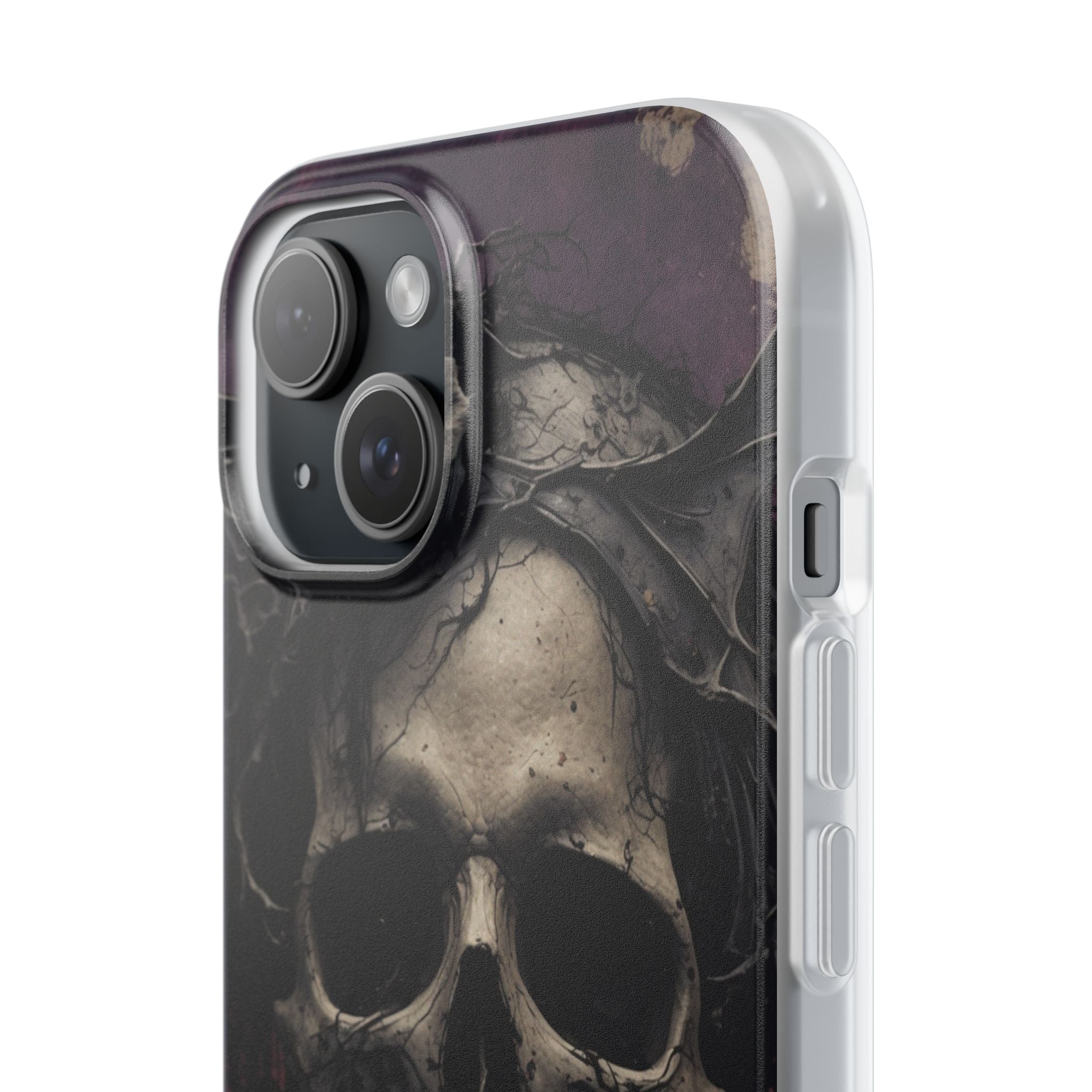 Skull Crown iPhone 15 Case - Soft