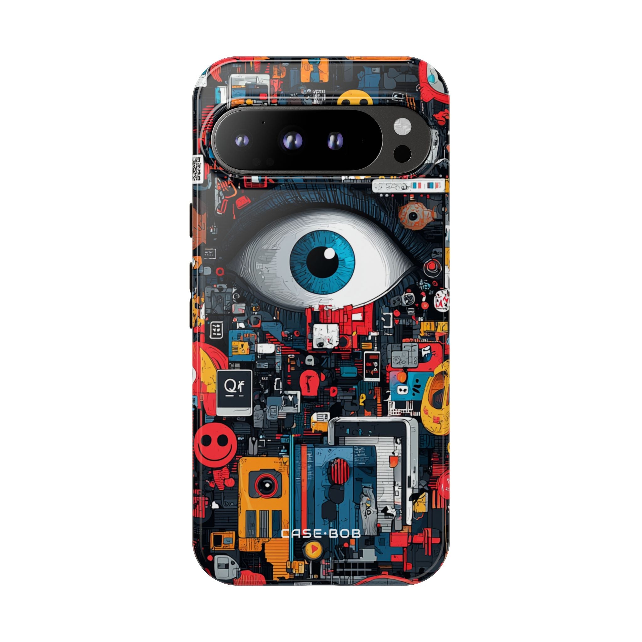 Digital Eye Blau Google Pixel 9 Pro XL Case - Tough
