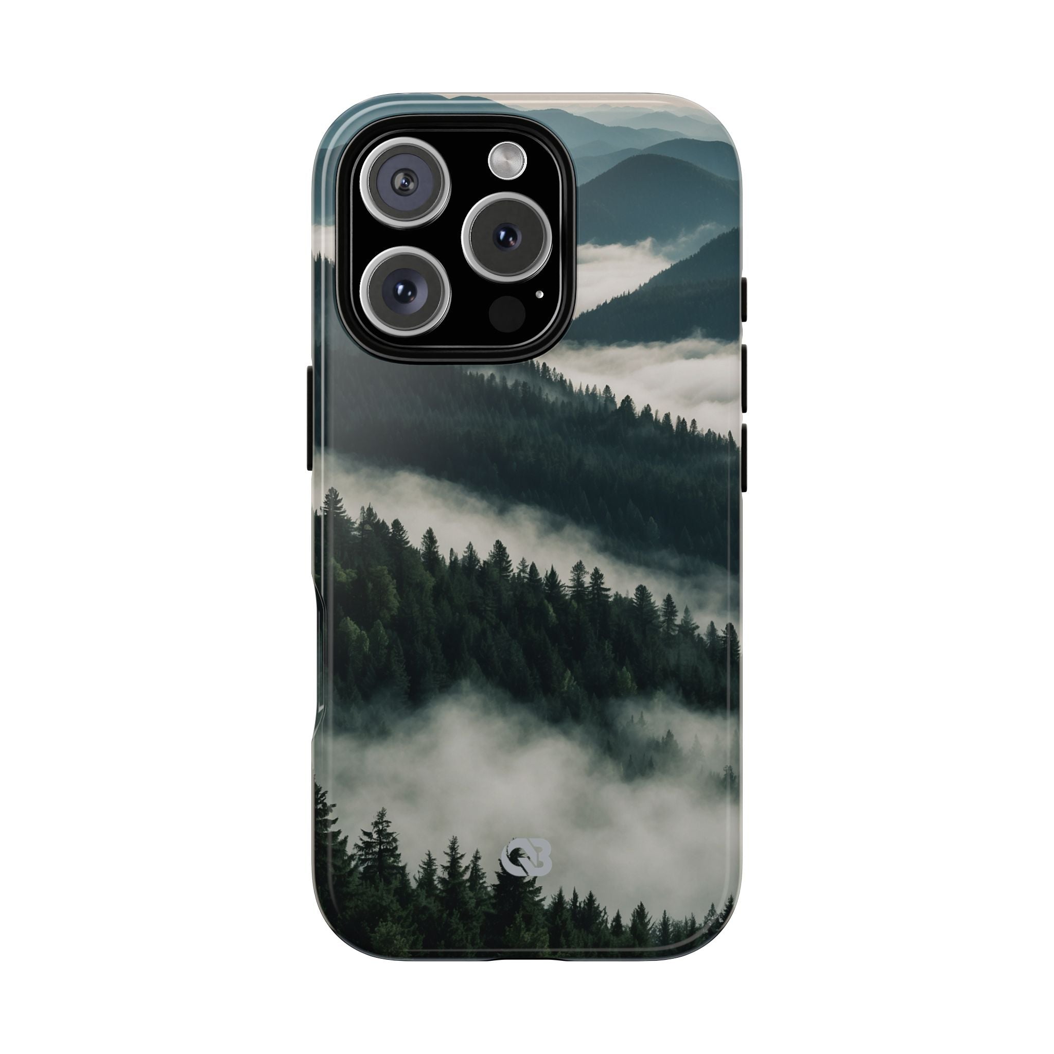 Misty Pine Peaks · Tough Phone Case for iPhone