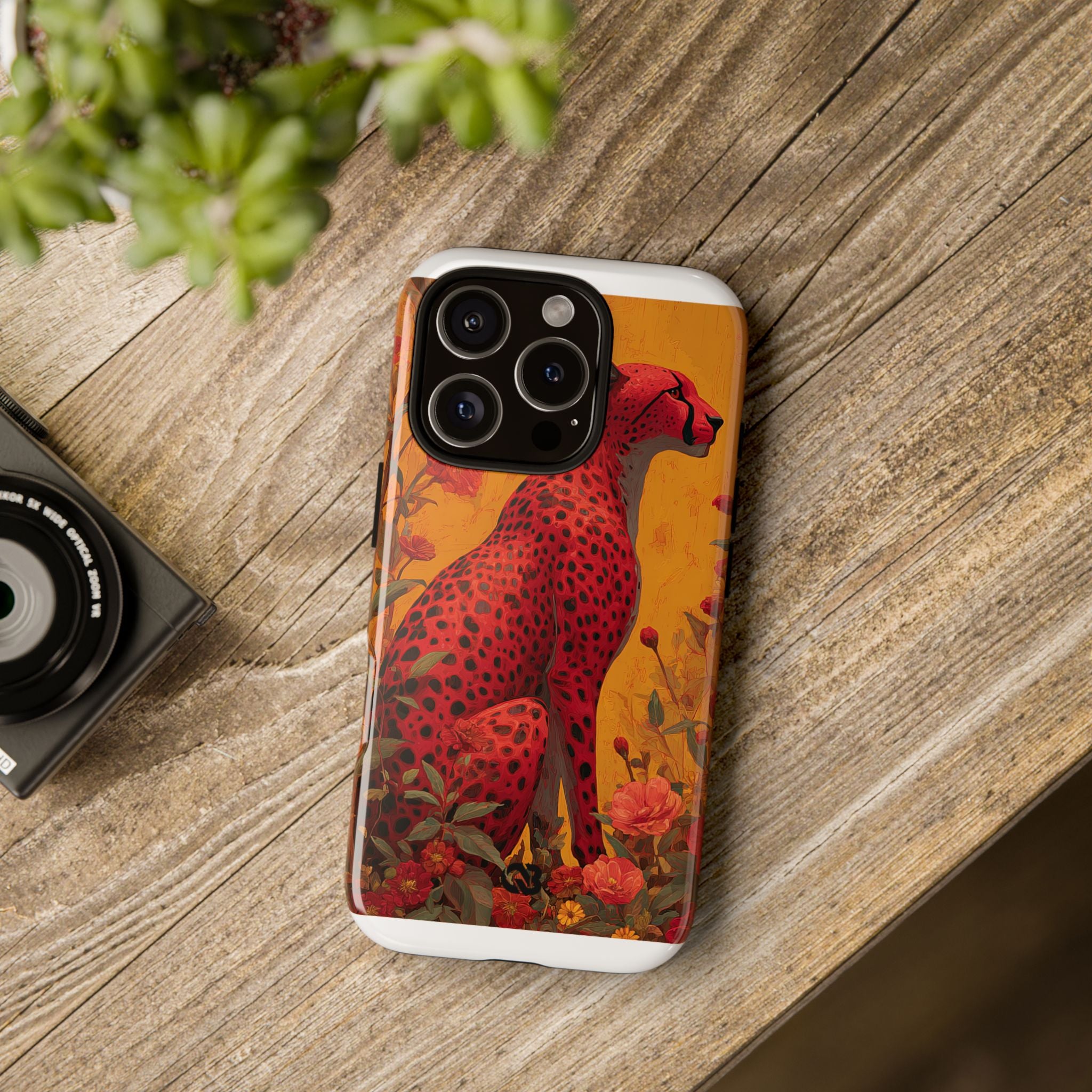 Scarlet Spotted Predator · Tough Phone Case for iPhone