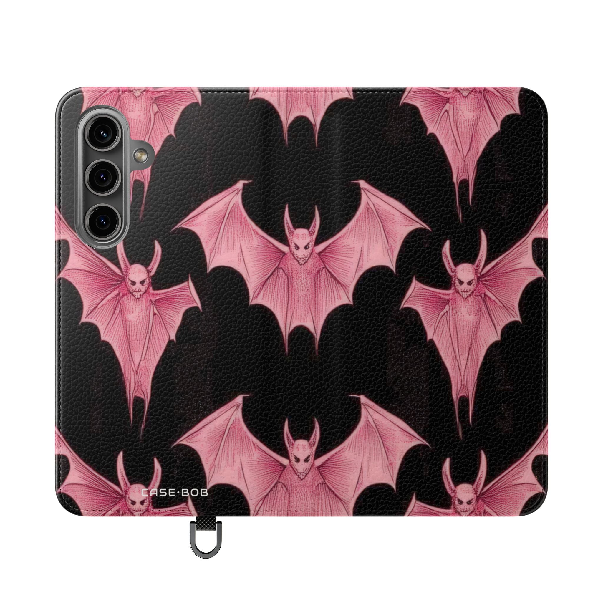 Pink Batwave - Samsung S24 Case - Wallet