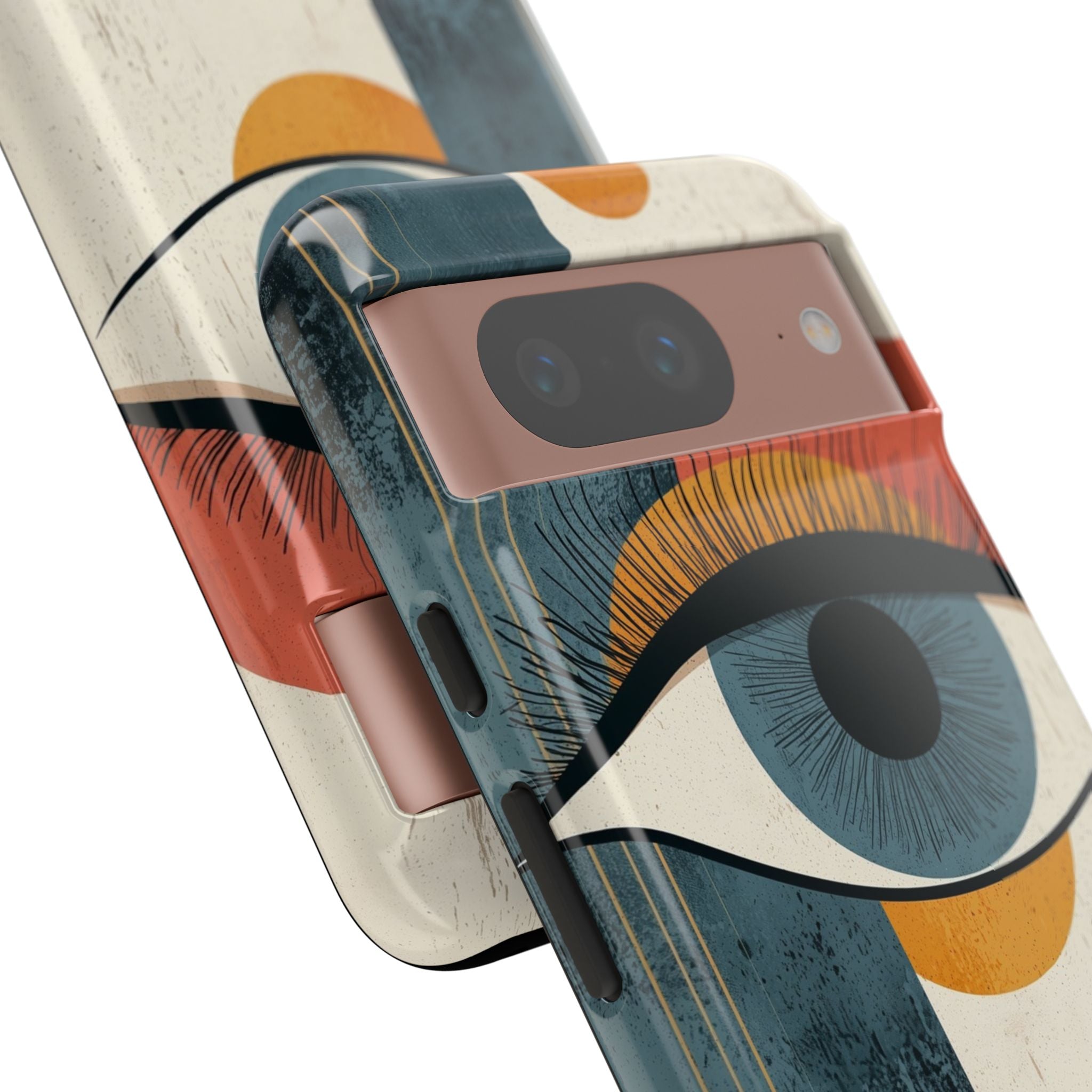 Distressed Azure Ocular · Tough Phone Case for Google Pixel