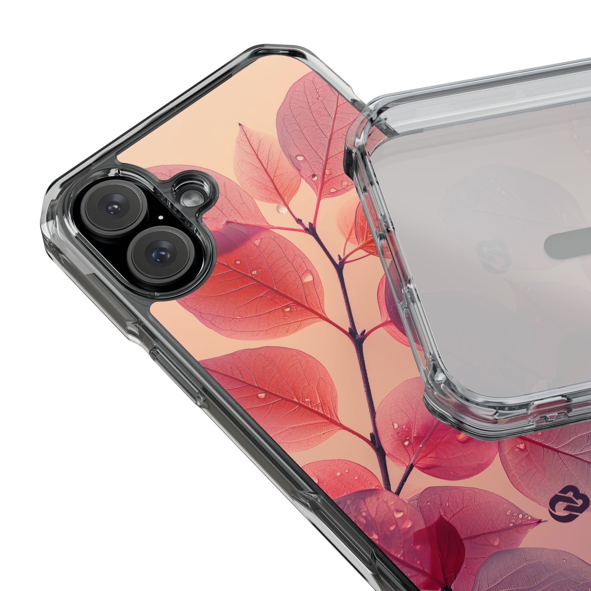 Dewy Magenta Foliage · Impact Phone Case for iPhone · Magsafe