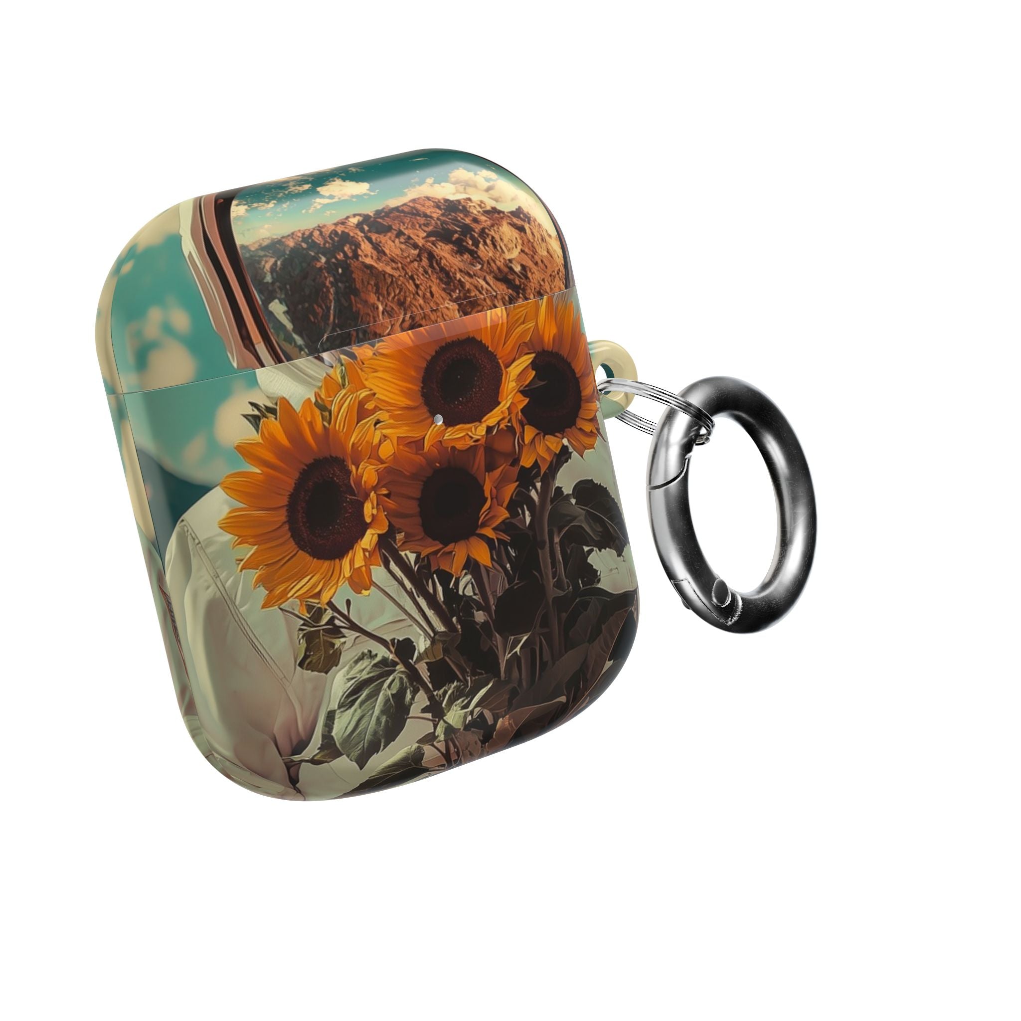 Sunflower Astronaut - AirPods Case