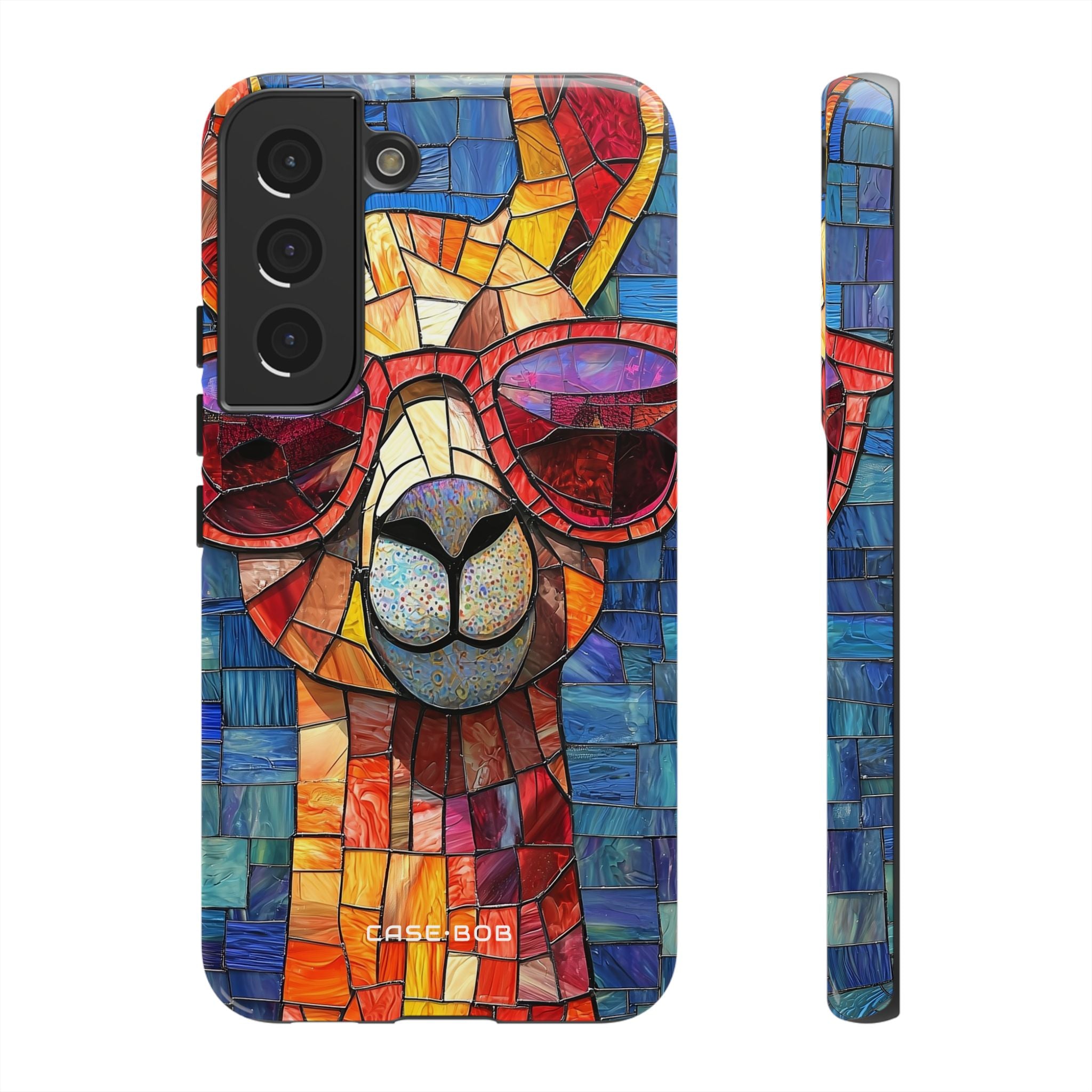 Llama Glow Samsung S22 Cover - Tough