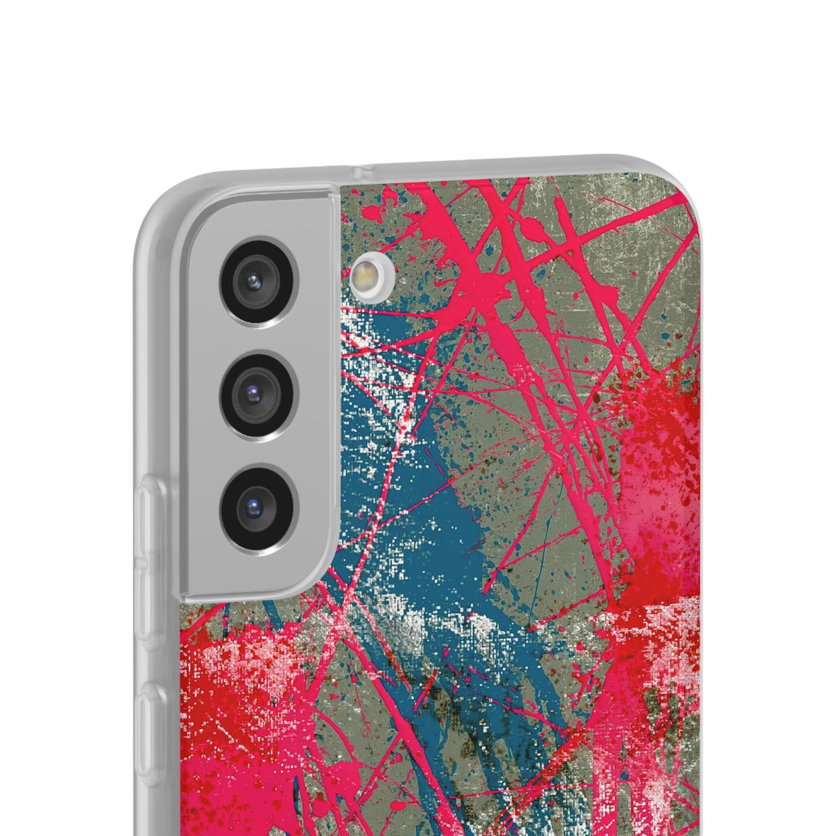 Neon Static Drip · Lite Phone Case for Samsung · Pink