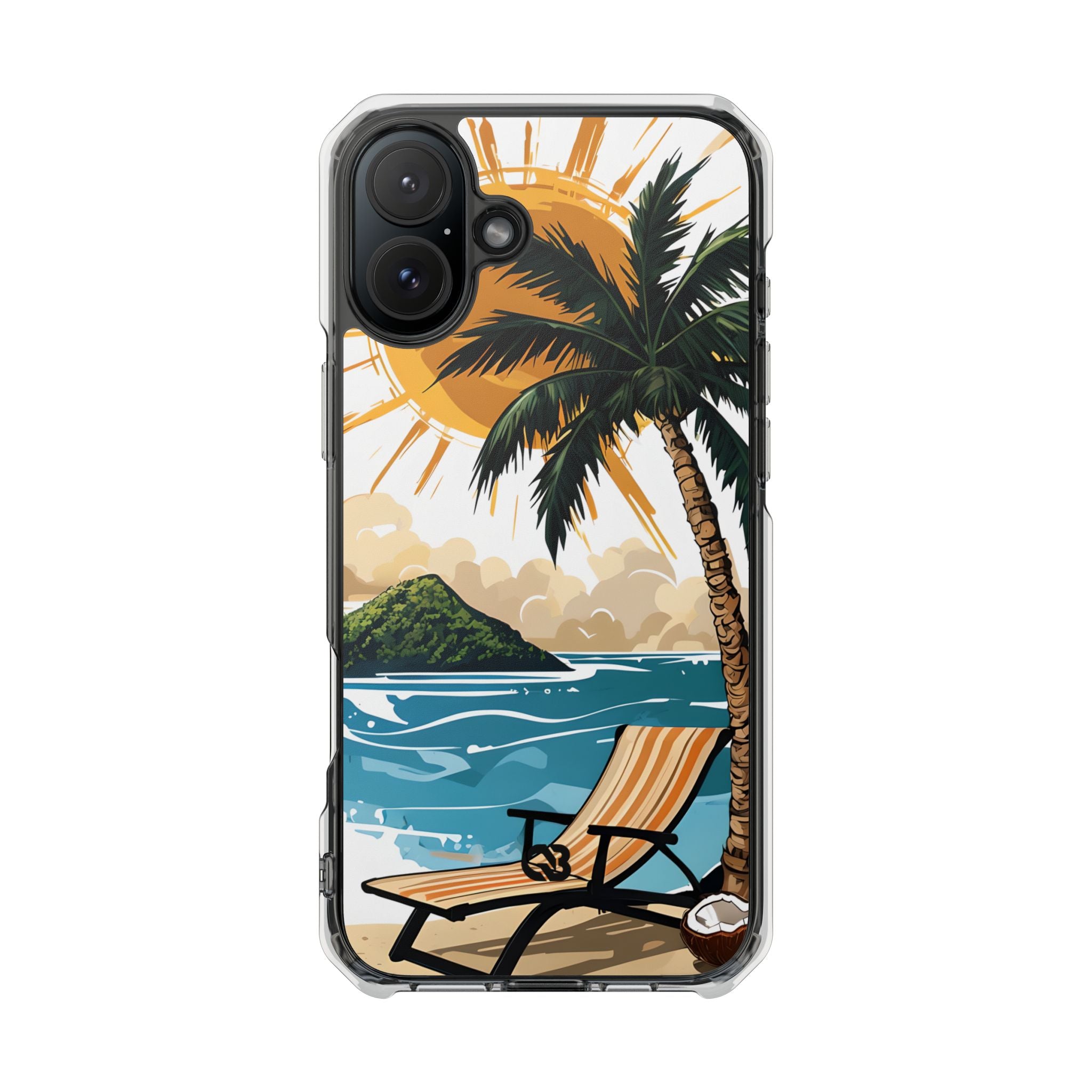 Radiant Coast Solitude · Impact etui na telefon dla iPhone · MagSafe