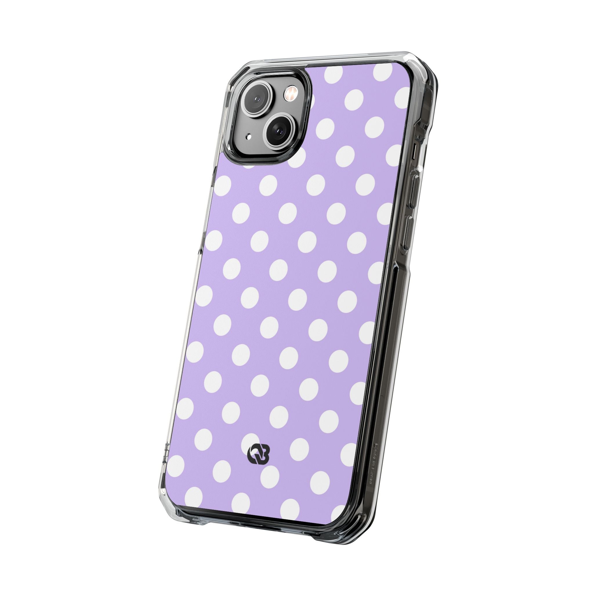 Lavender Polka Grid · Impact Telefoncover til iPhone · Magsafe