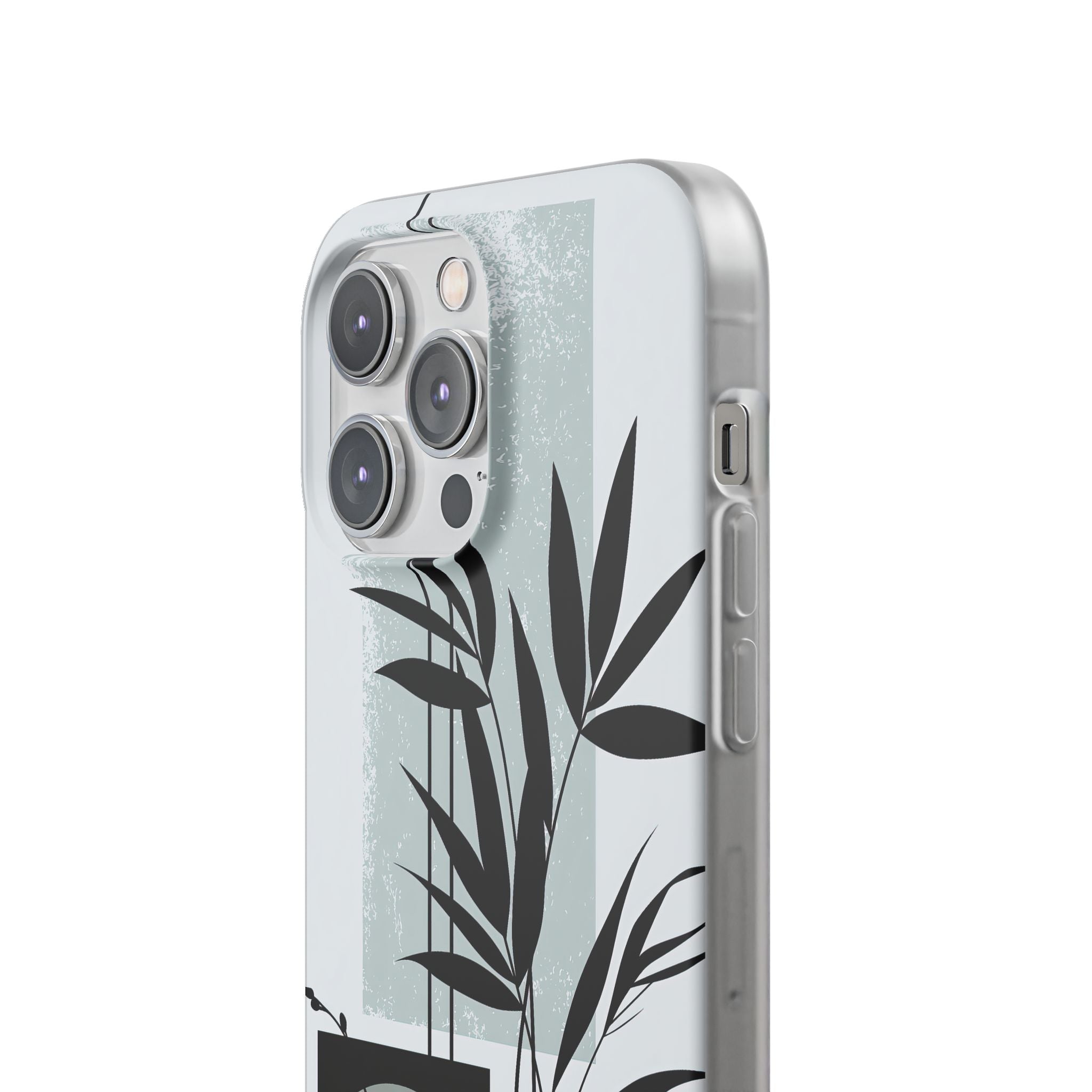 Grey Lite Phone Case for iPhone - Sage Bamboo Noir