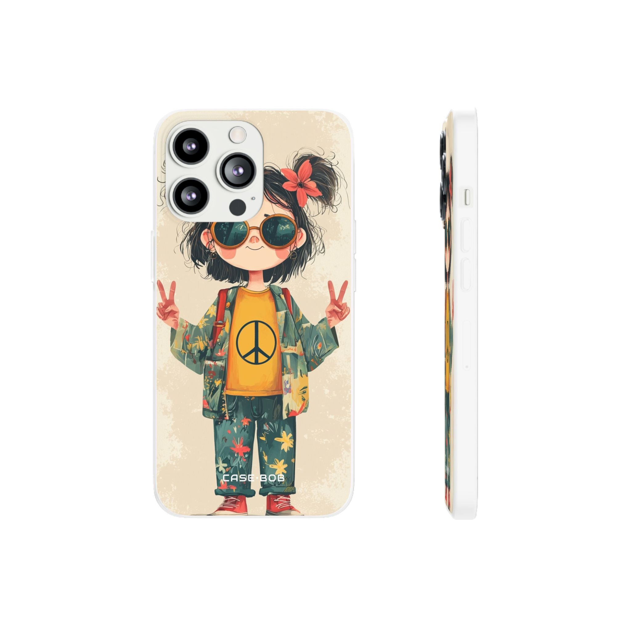 Peace Pigtails iPhone 13 Pro - Soft