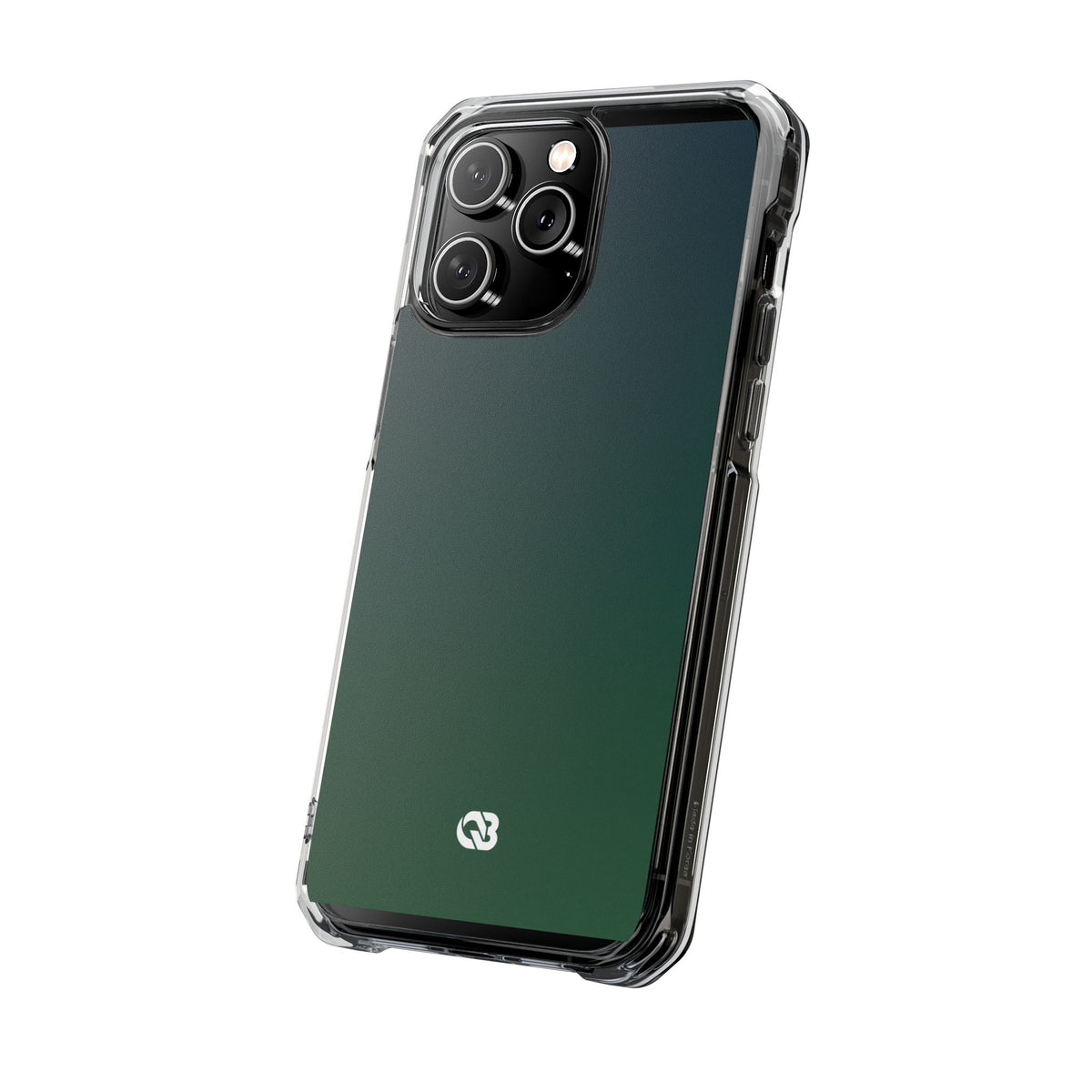 Deep Forest Nocturne · Clear Impact Magnetic Phone Case for iPhone · Green